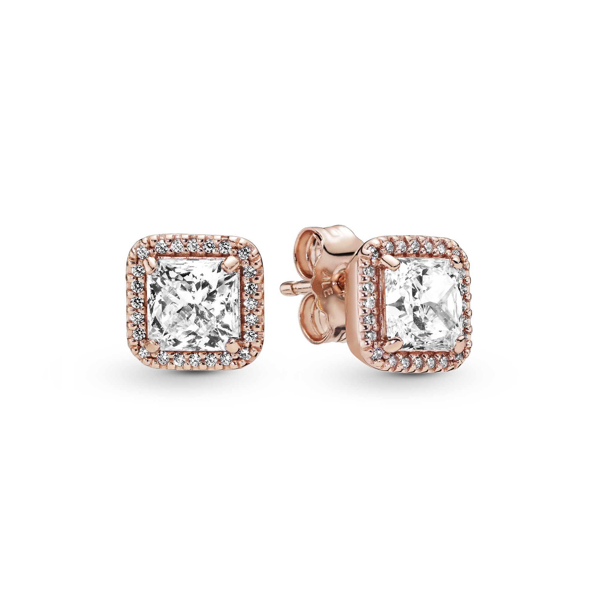 PANDORA Zeitlose Eleganz - Ohrringe - Stecker PANDORA Rose