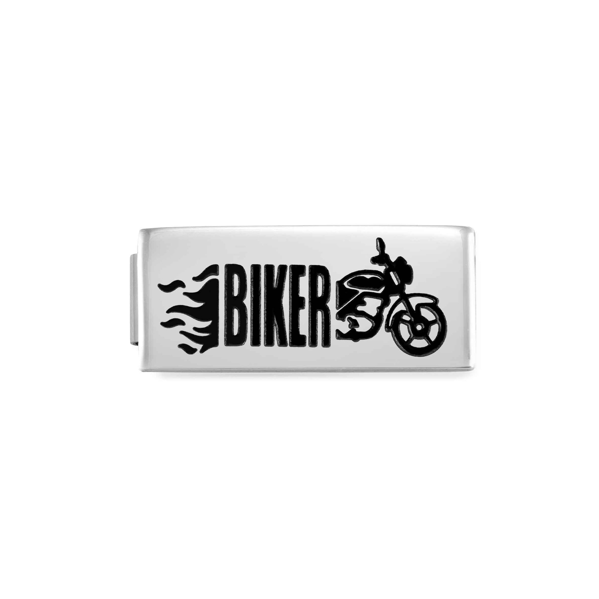 Nomination Composable Glam Charm Double Biker - Edelstahl, Emaille