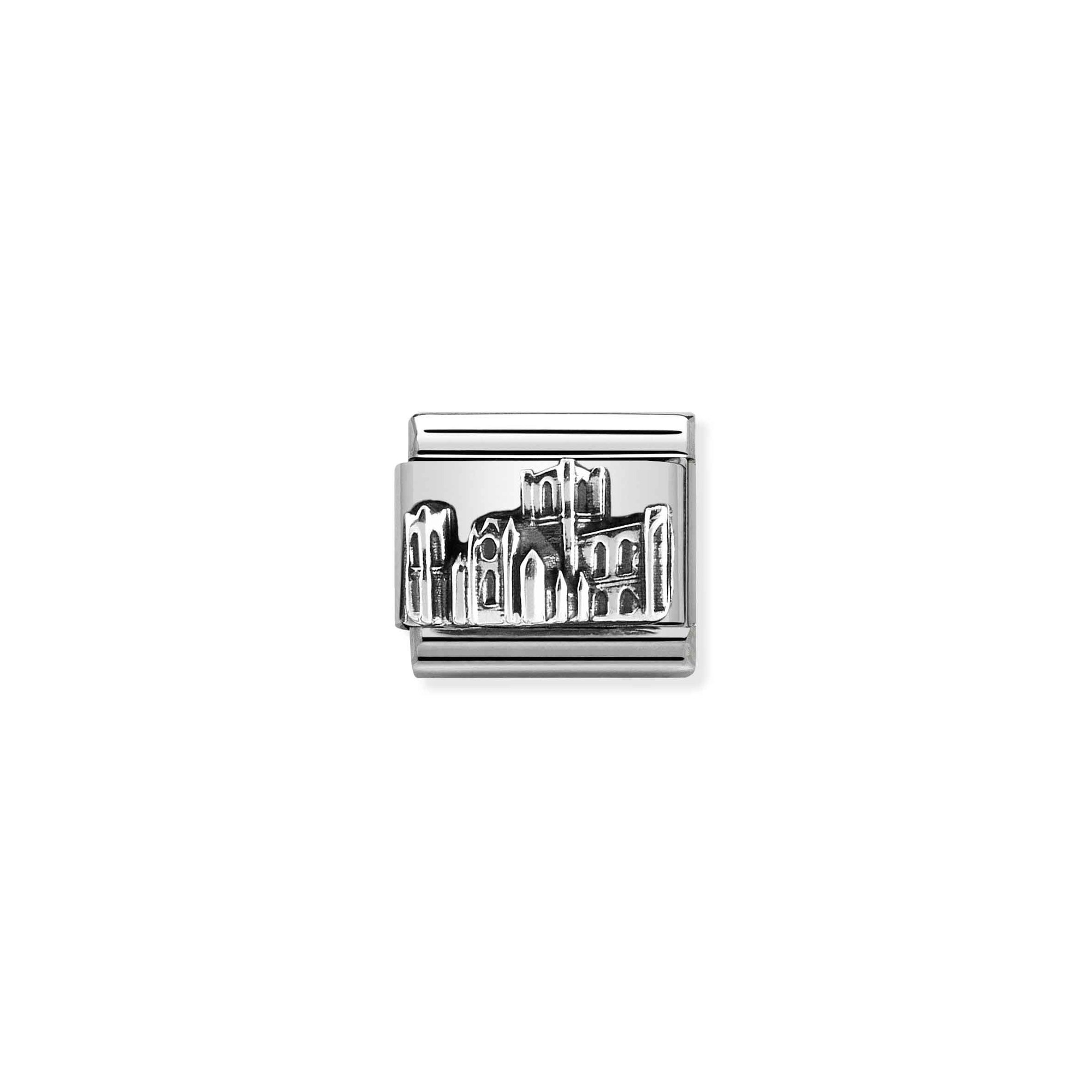 Nomination Composable Classic Charm York Minster - Edelstahl, Sterling Silber
