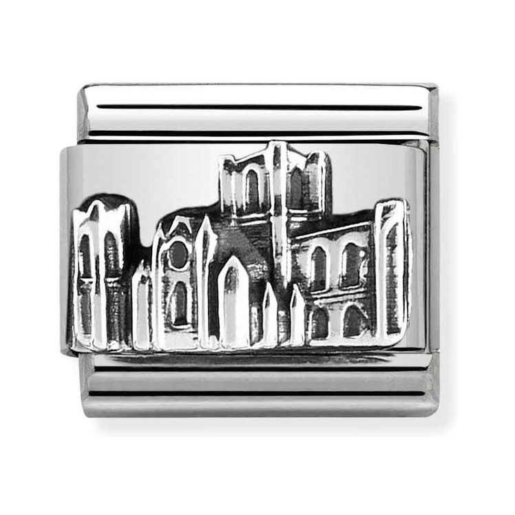 Nomination Composable Classic Charm York Minster - Edelstahl, Sterling Silber