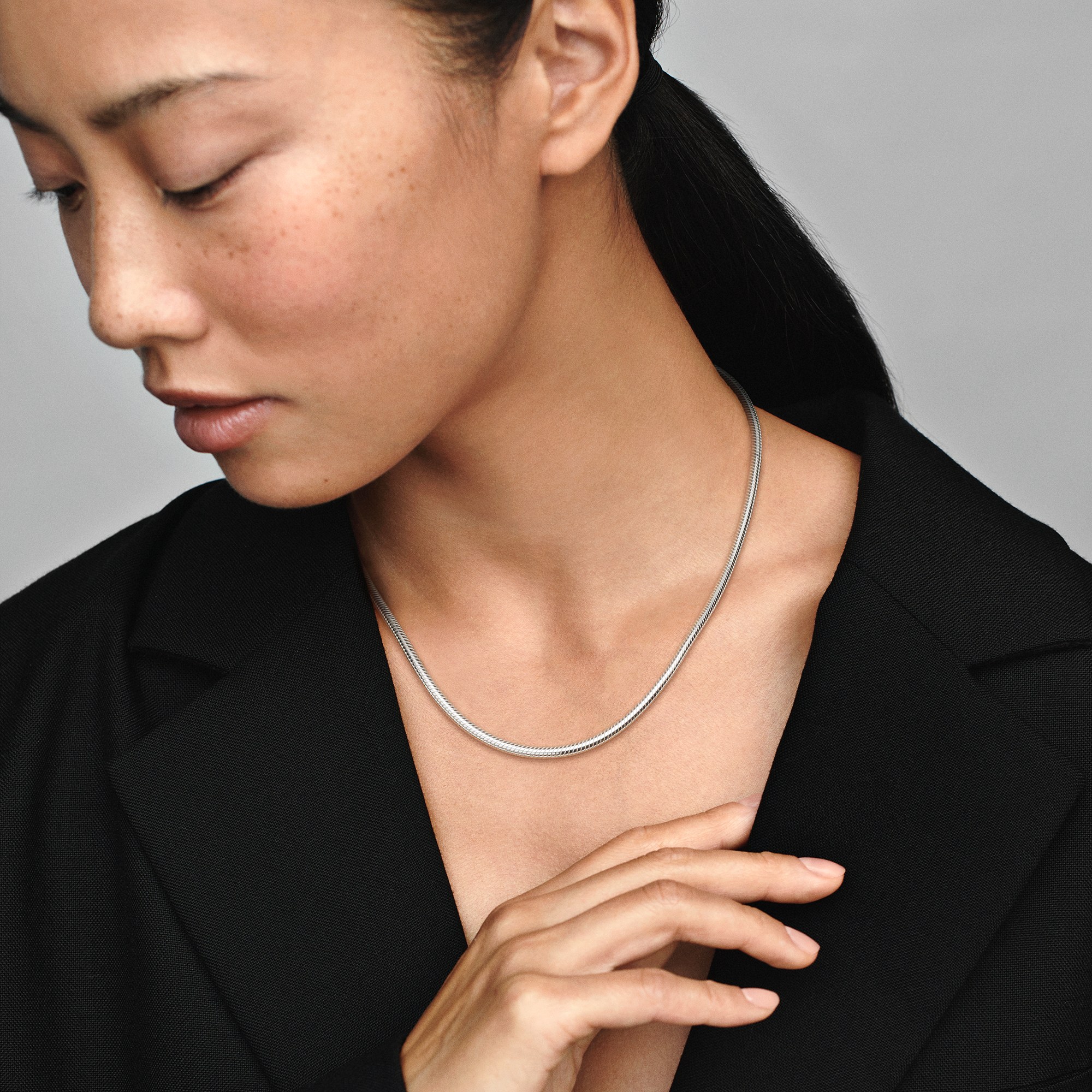 PANDORA Kette mit Kugelverschluss - Silber Kette – Ansicht 5