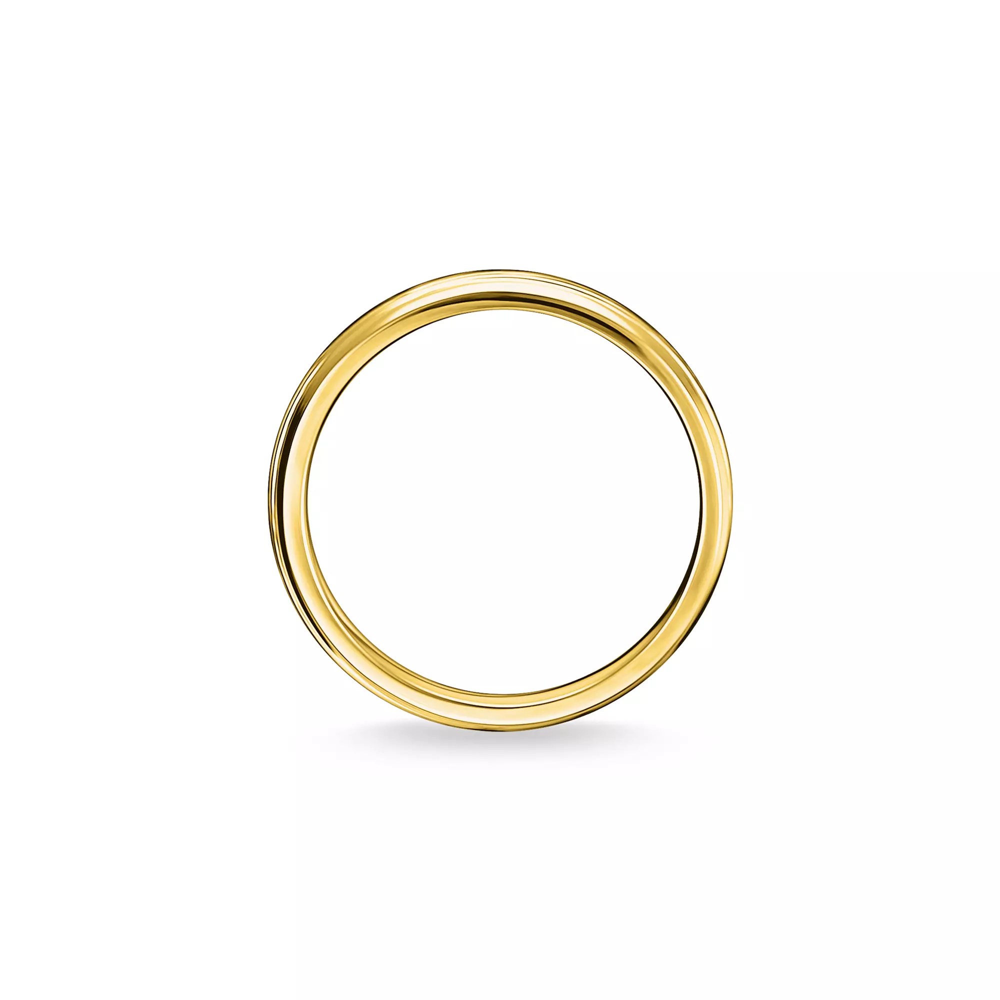 Thomas Sabo Ring - Sterling Silber - vergoldet Gelbgold - gelbgoldfarben – Ansicht 5