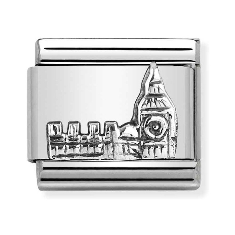 Nomination Classic - Big Ben - Silber - Uhrenturm