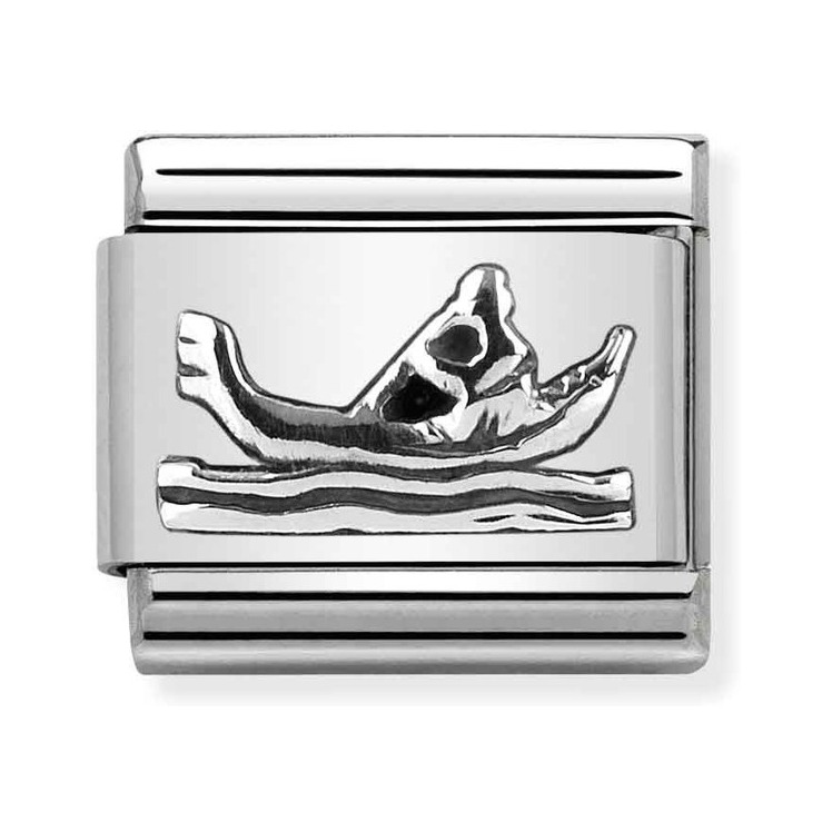 Nomination Composable Classic Charm Gondel - Edelstahl, Sterling Silber