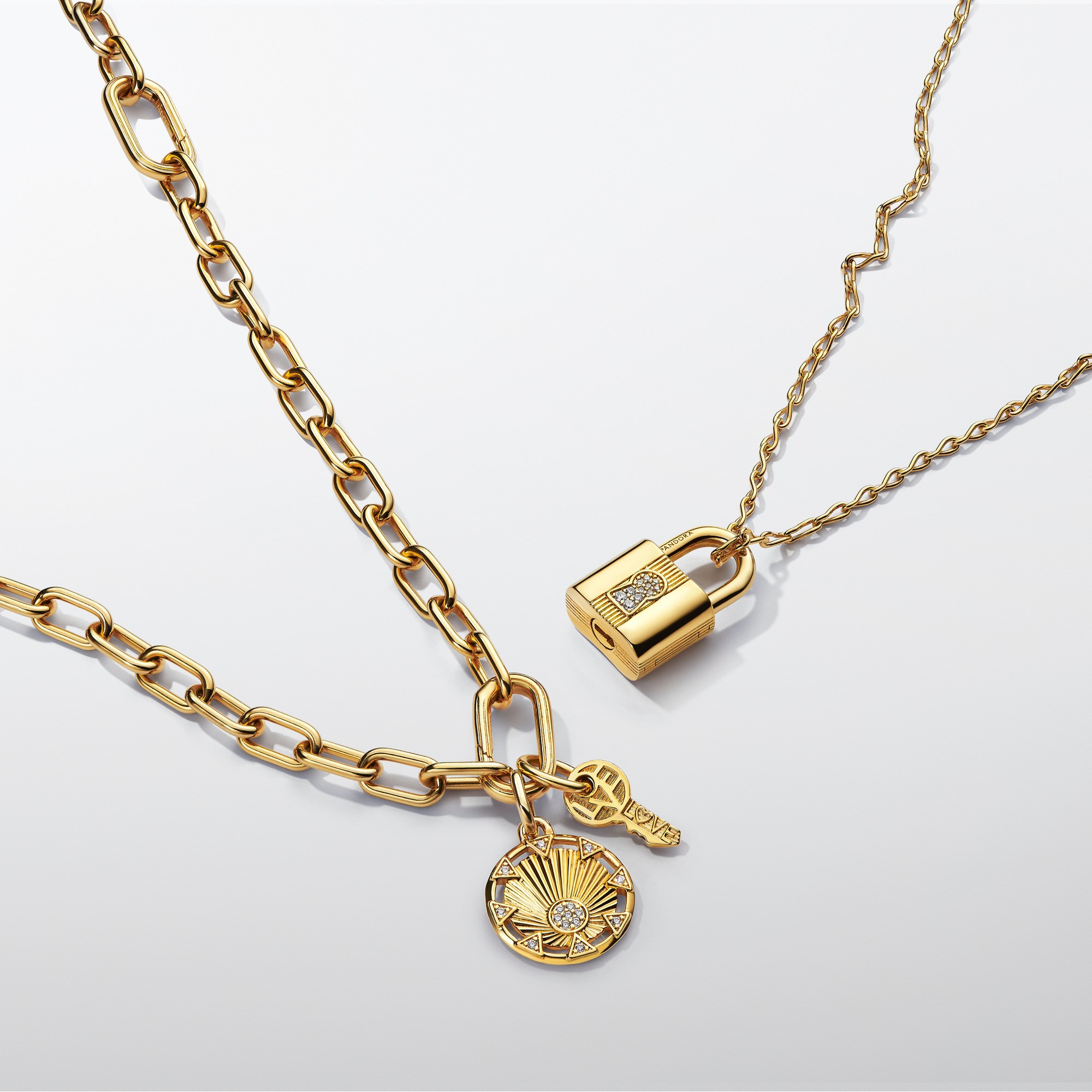 Pandora Unendlichkeitshalskette - Gelbgold verg. - 50 cm – Ansicht 3