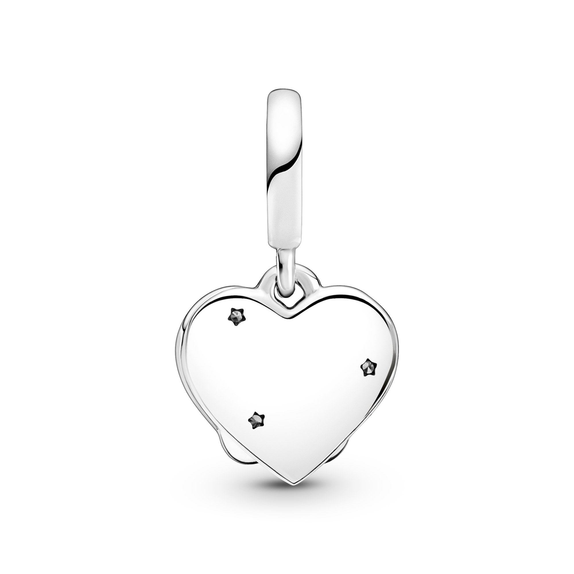 Pandora Silber Katzen Silber charm - Zirkonia + Emaille - Multicolor – Ansicht 3