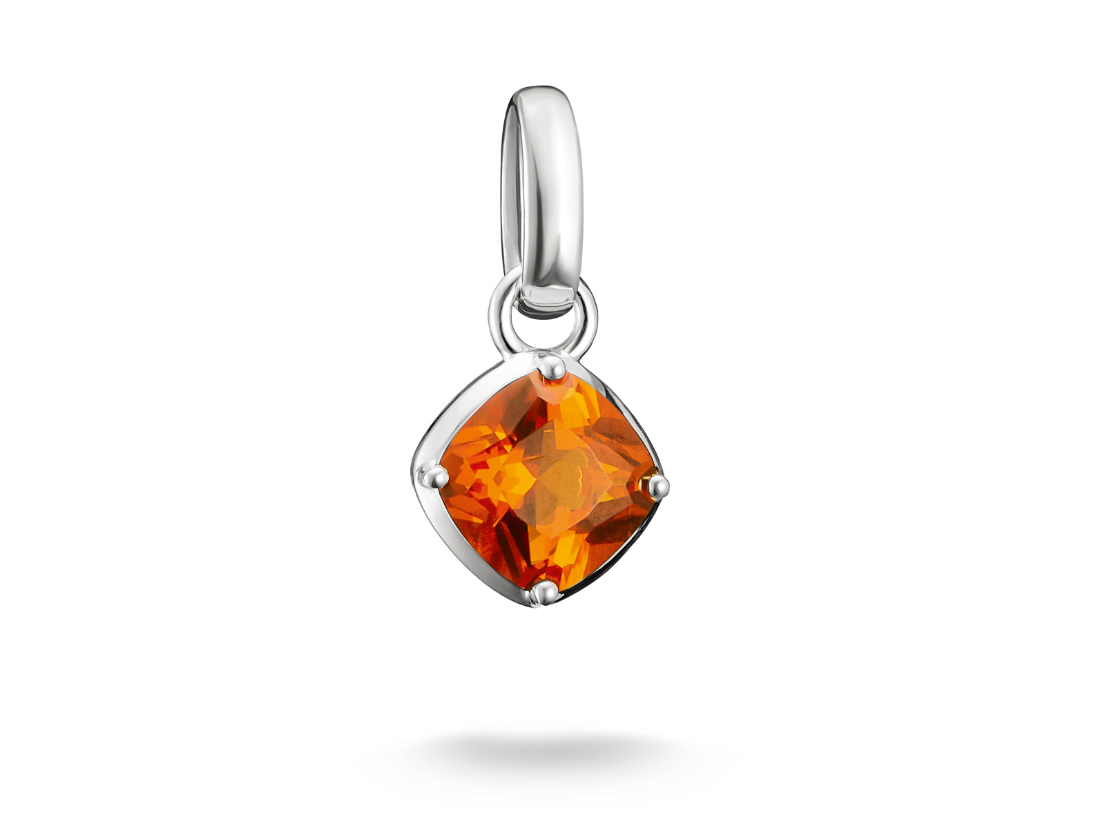 Thomas Sabo Connect - CC1338-699-6 Birthstones Charm - Oktober - Silber & Keramik Stein - Grün - Charm mit Öse