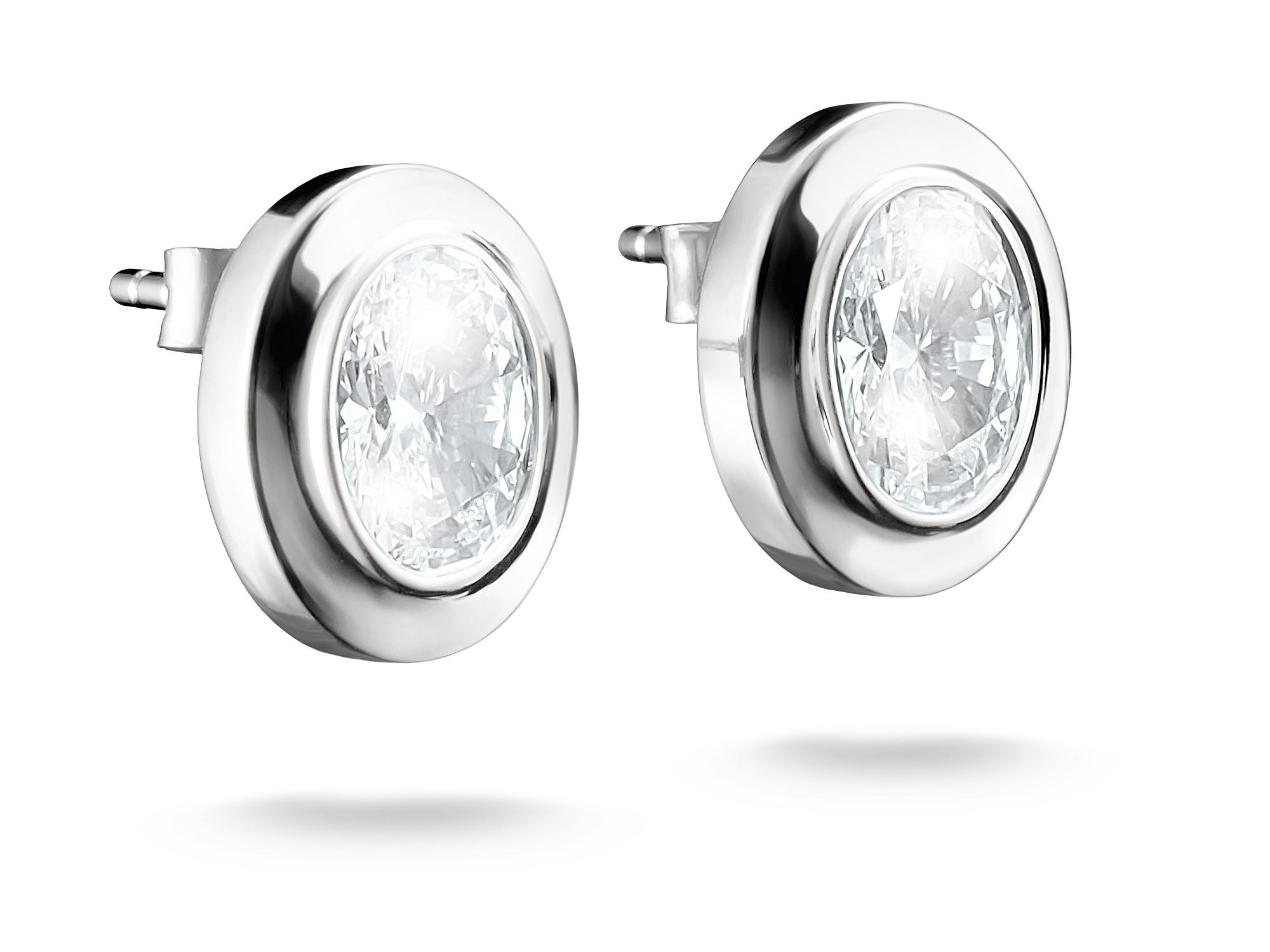 Thomas Sabo H2342-051-14 Bold Elegance Ohrstecker - Sterling Silber & Zirkonia - Weiß