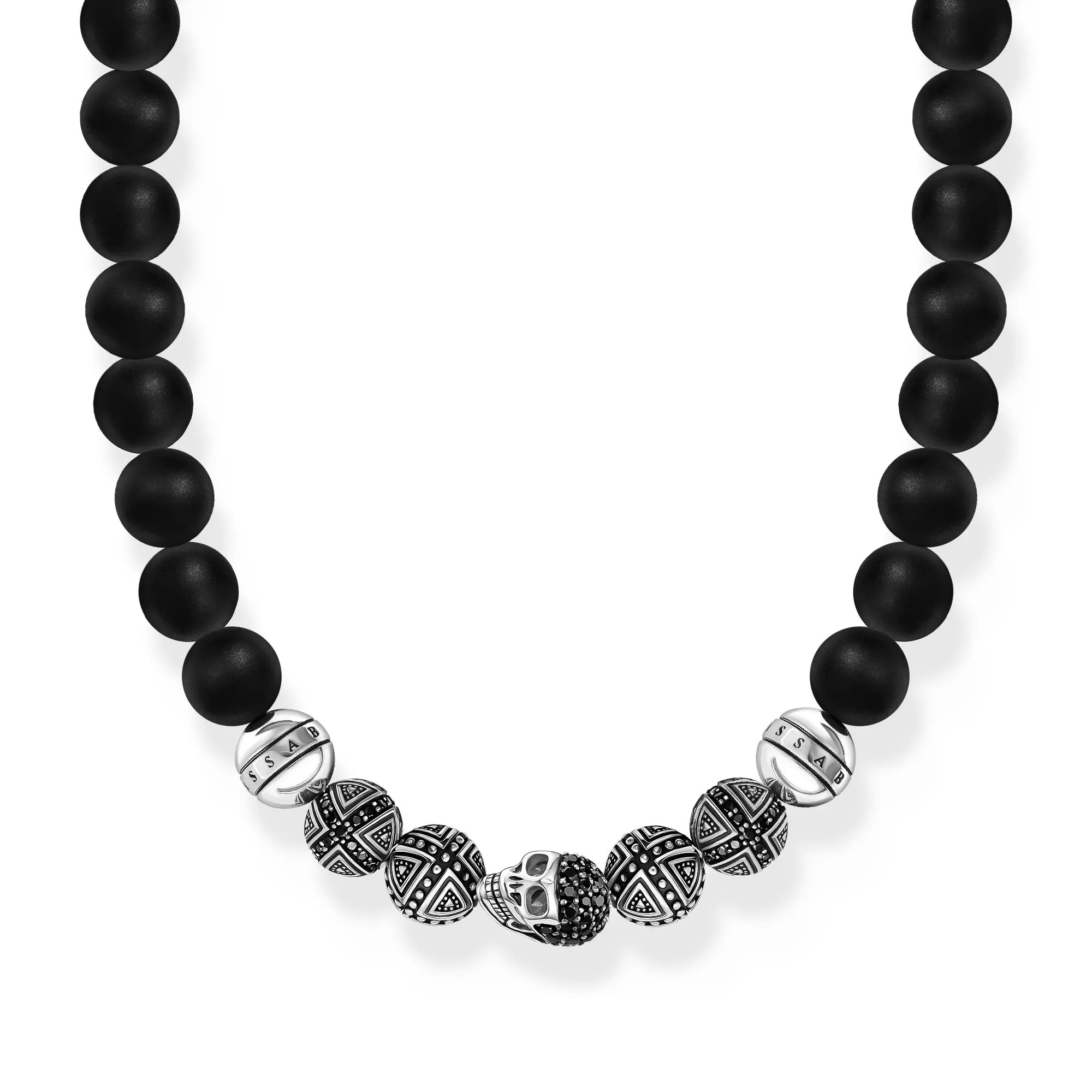 Thomas Sabo Kette - SCHWARZ - Rebel Basics 70 cm – Ansicht 2
