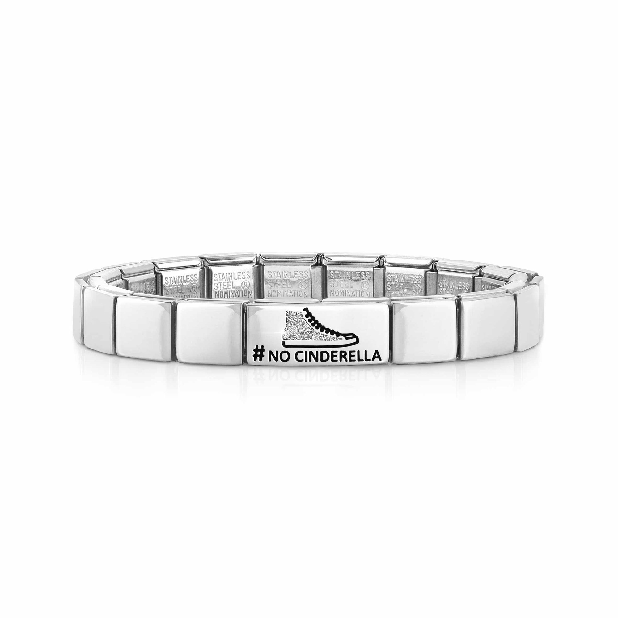 Nomination Classic GLAM Armband Edelstahl Silber - Double Link No Cinderella