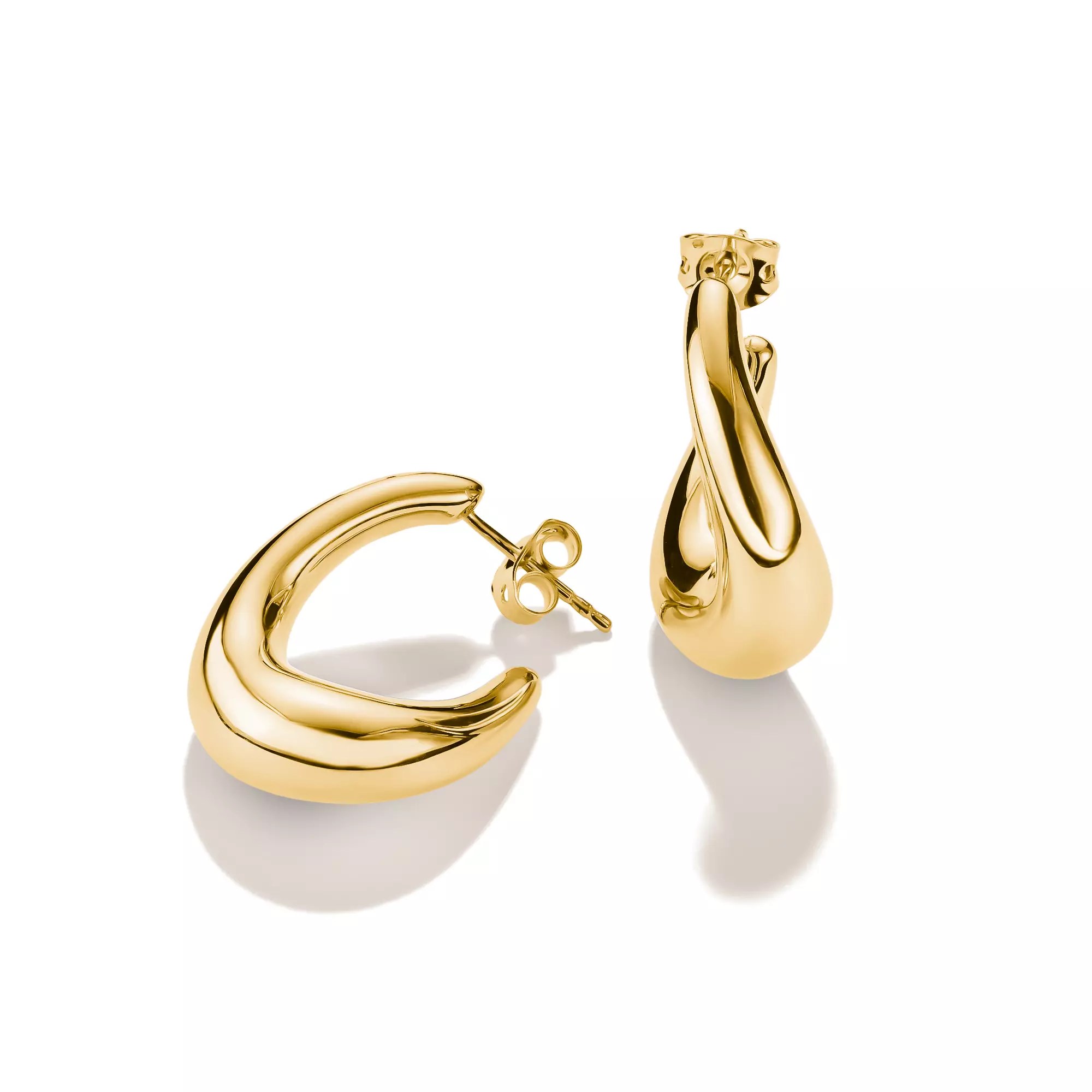 Thomas Sabo Creolen – vergoldet – 36 mm hoch – Ansicht 2