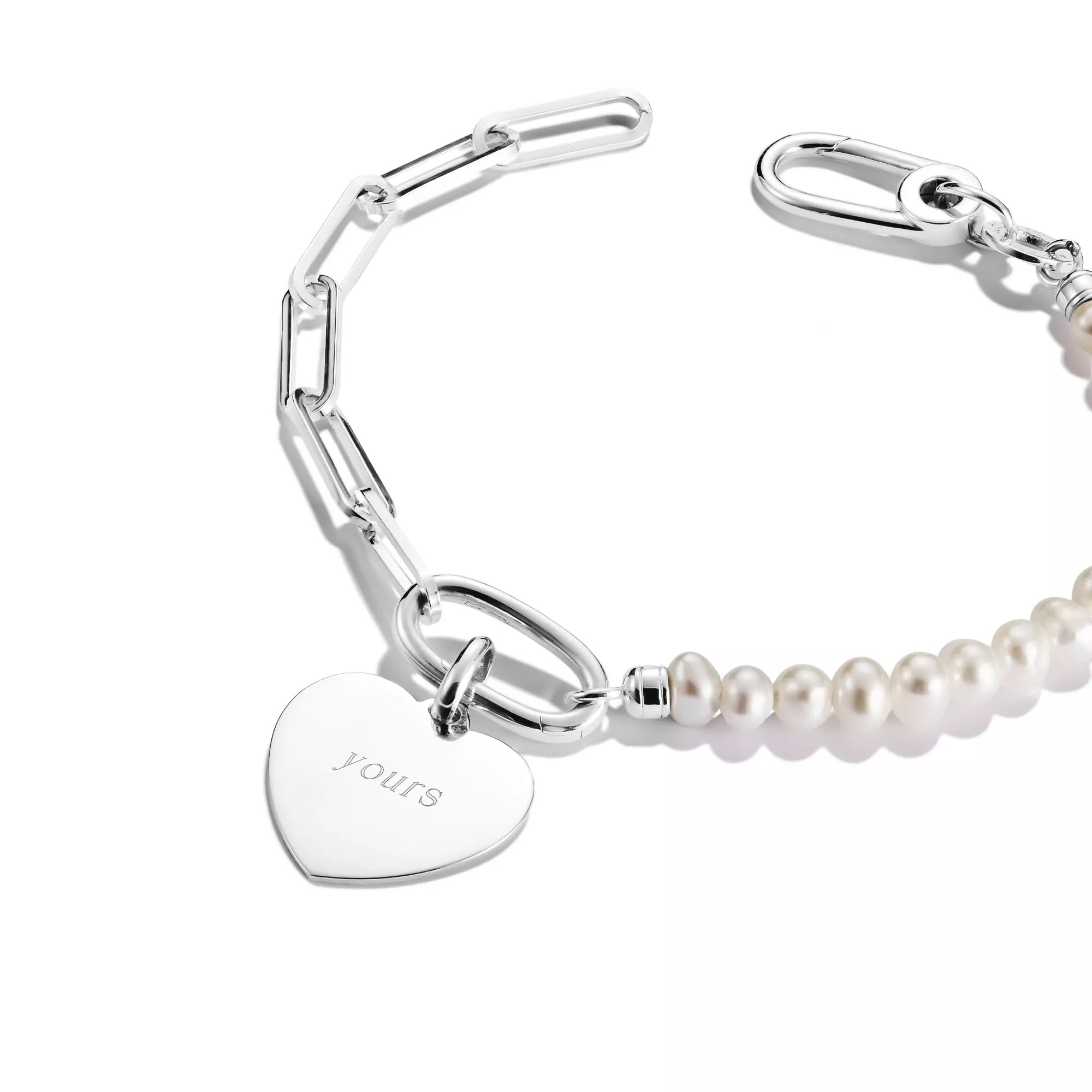 Thomas Sabo Connect - Herz groß - Charm mit Öse - Silber - 19 mm – Ansicht 2