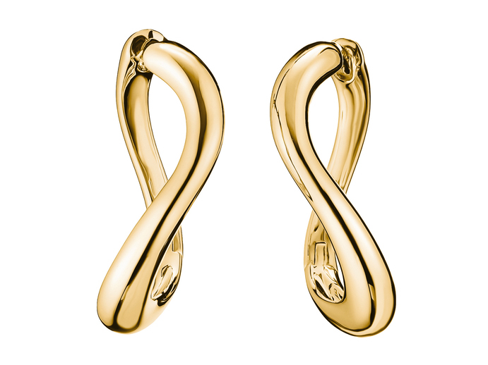 Thomas Sabo Fluid Elegance - CR764-M01-39 - Creolen - 18K Gelbgold-Vergoldung