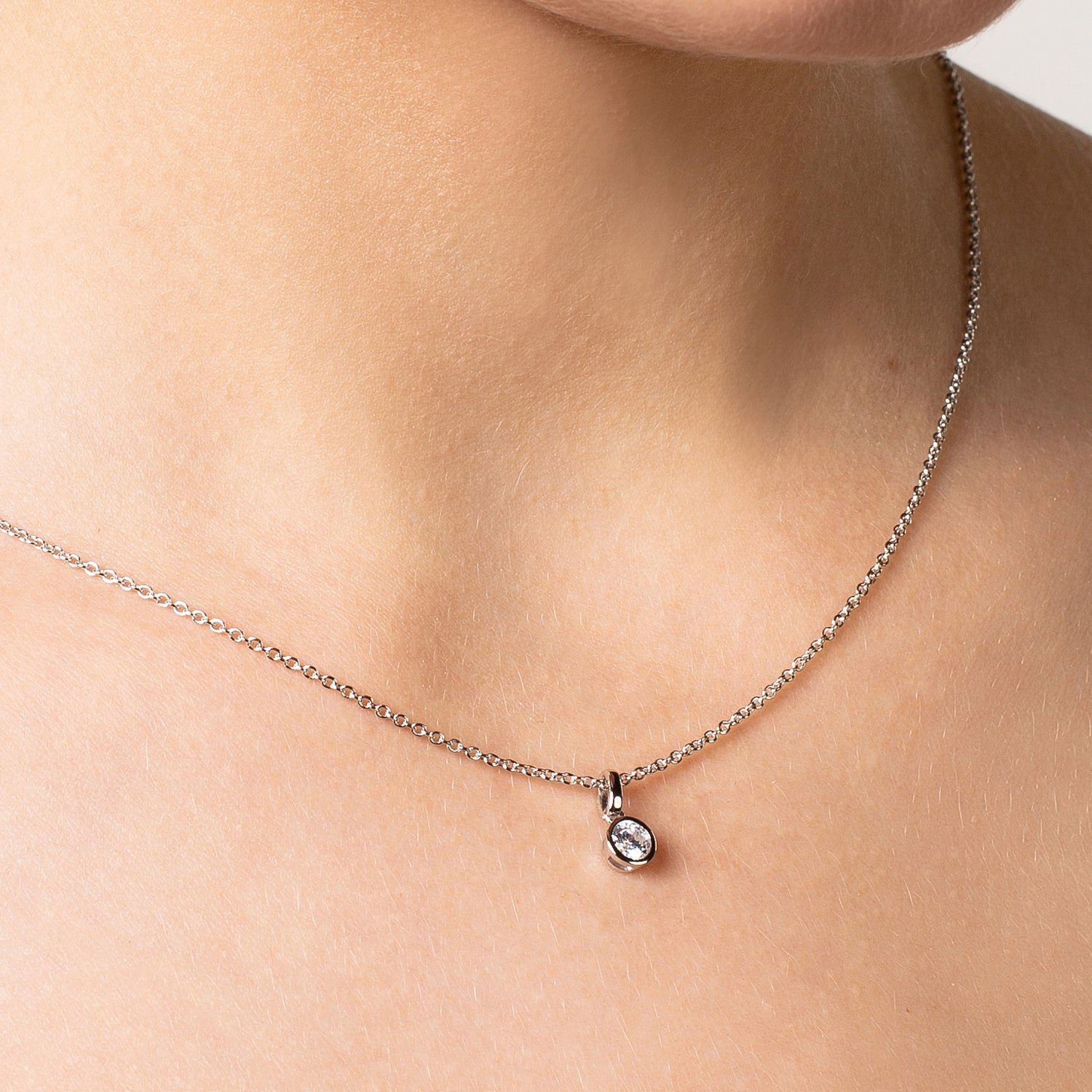 XENOX Sterling Silber Kette XS7283 - 40-45 cm - ZARGE SILBER - Ankerkette - Zarge – Ansicht 2