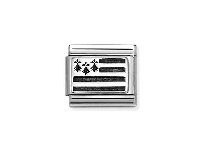 Nomination 330108 14 - CLASSIC GEOGRAPHIE aus - Sterling Silber - Bretagne