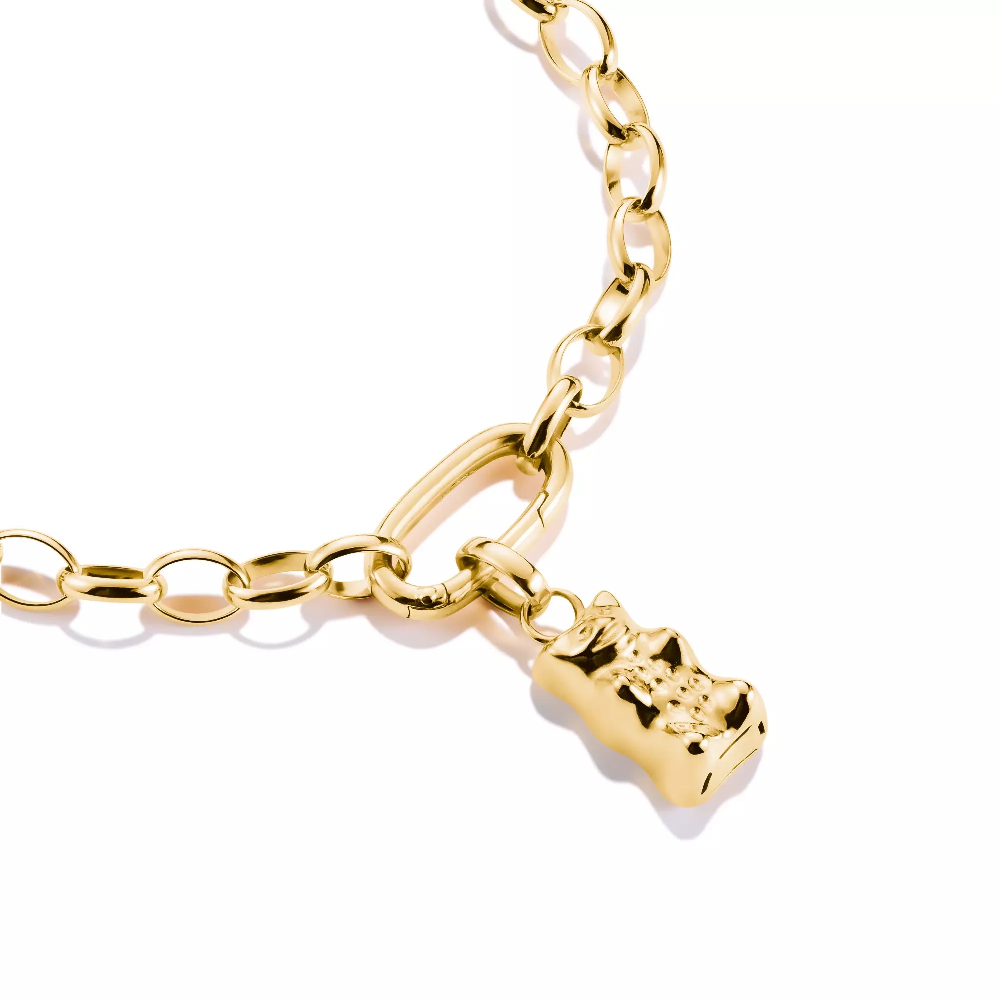 Thomas Sabo Connect - Goldiger HARIBO - Charm mit Öse - Silber & Gelbgold Verg. – Ansicht 2