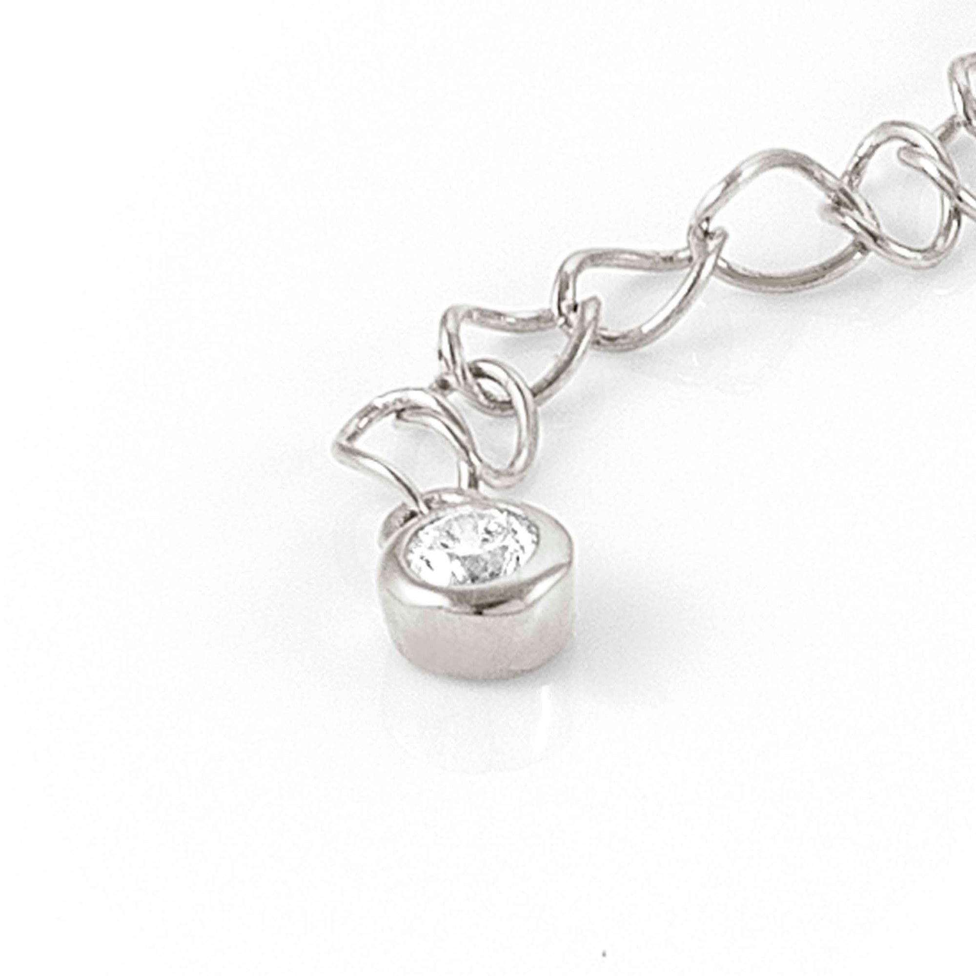 Nomination Halskette CosmicLove in Silber mit Cubic Zirkonia – 40–44 cm