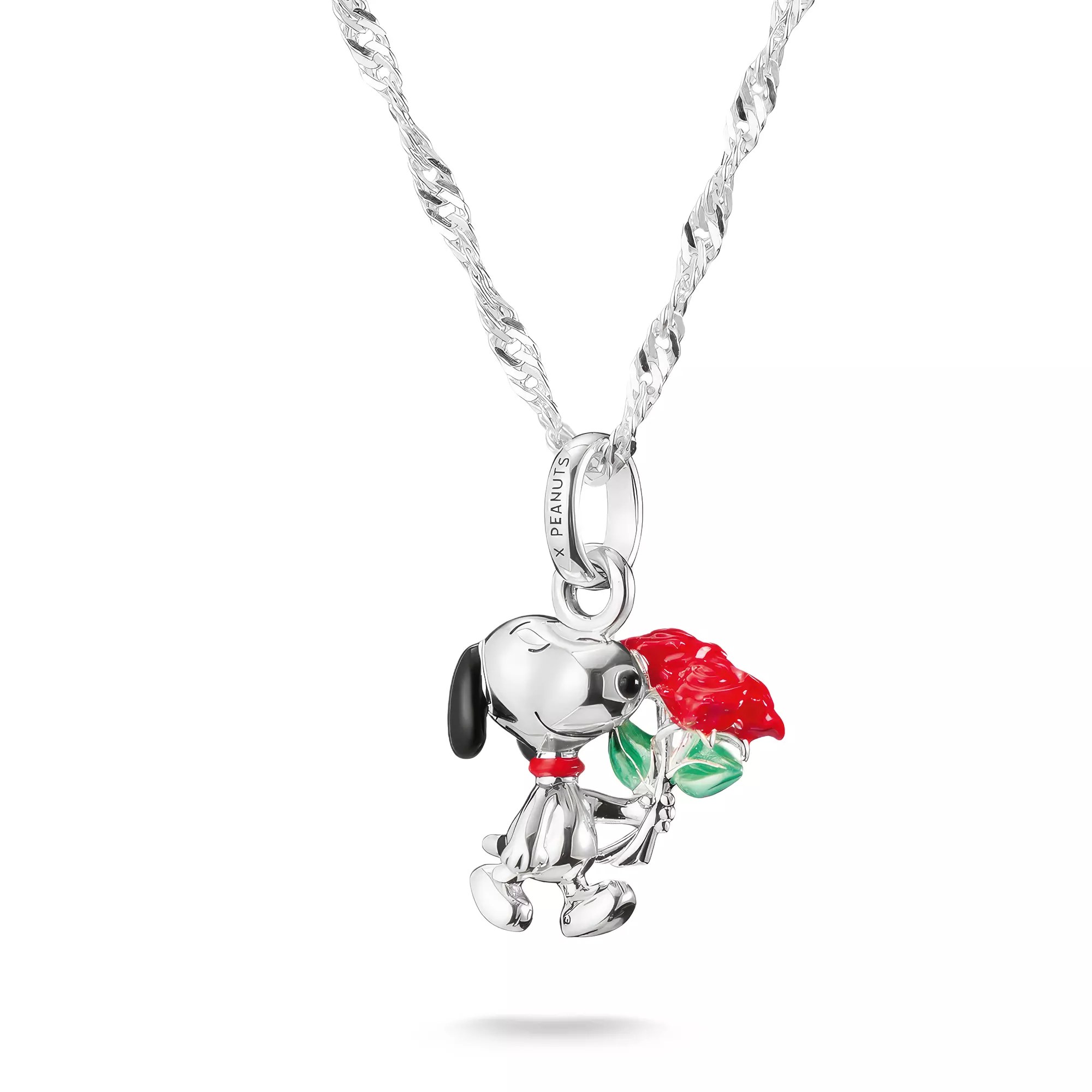 Thomas Sabo Peanuts Kette Snoopy mit Rosen - 40-45 cm – Ansicht 2