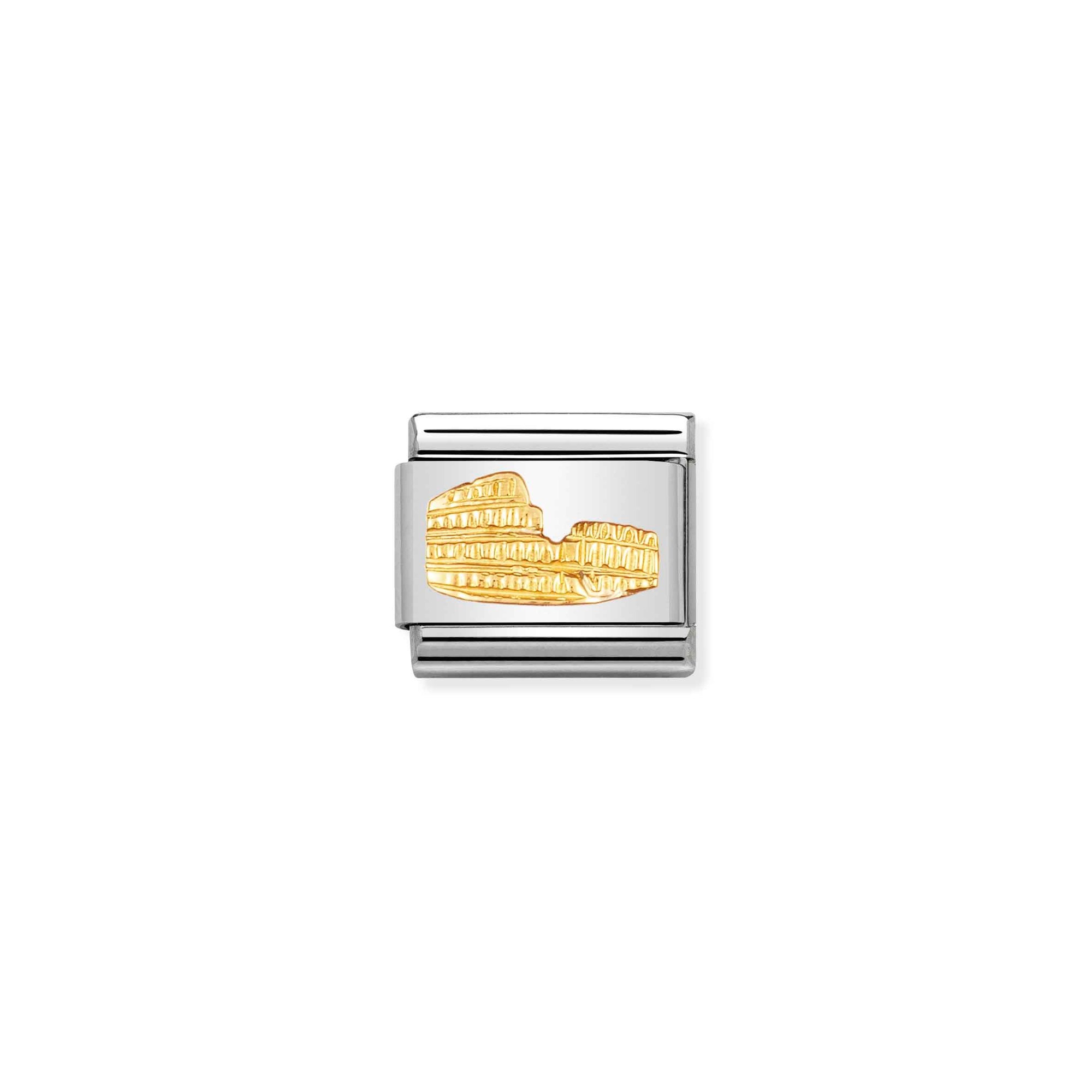 Nomination Composable Classic Charm Kolosseum - Edelstahl, Gelbgold