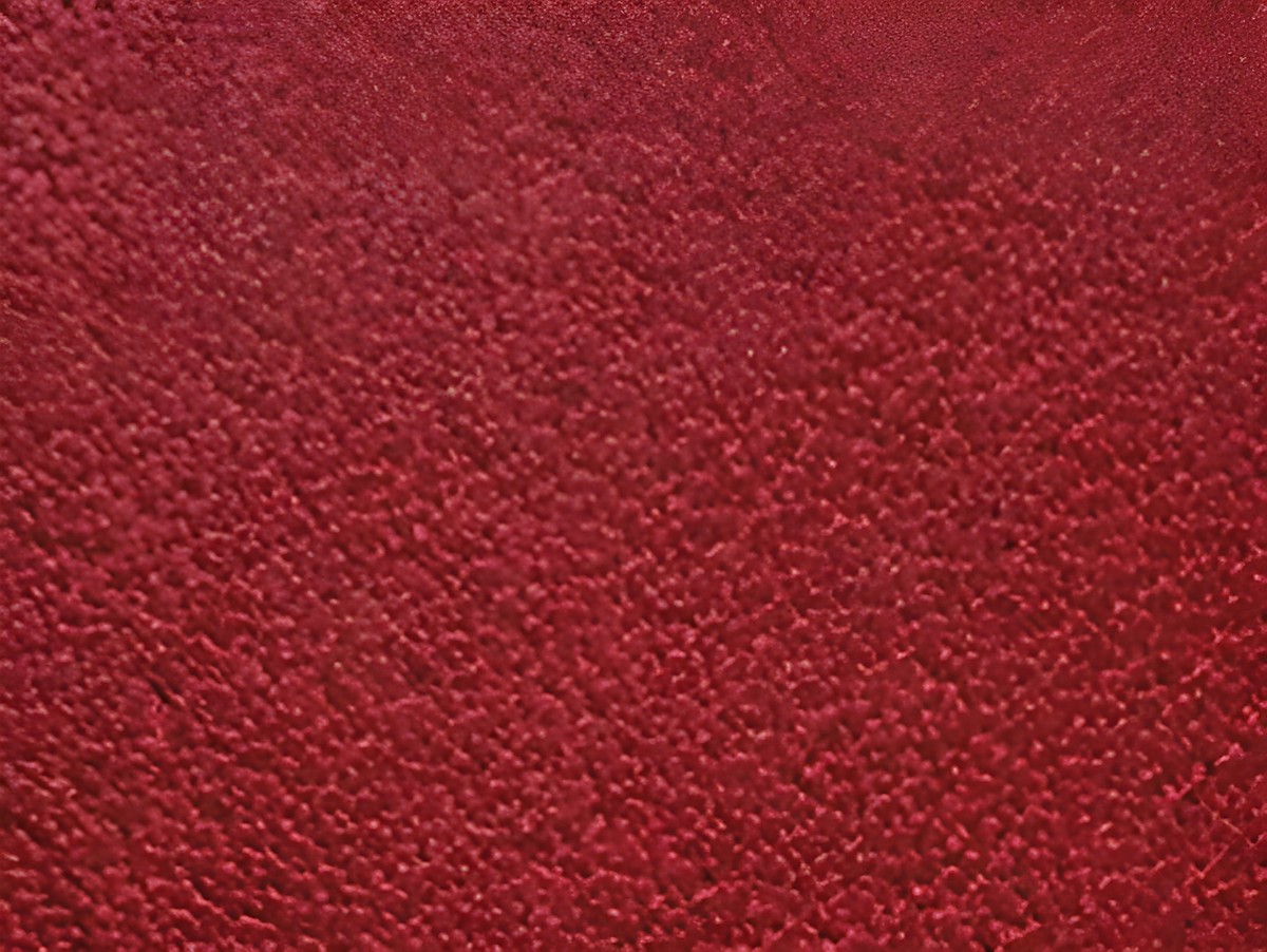 Lederarmreifen Einsatz von Les Georgettes in Rot mit Perlmutt-Oberfläche, 8 mm breiten Einlagen, ideal für individuelle Armreifen-Gestaltung.