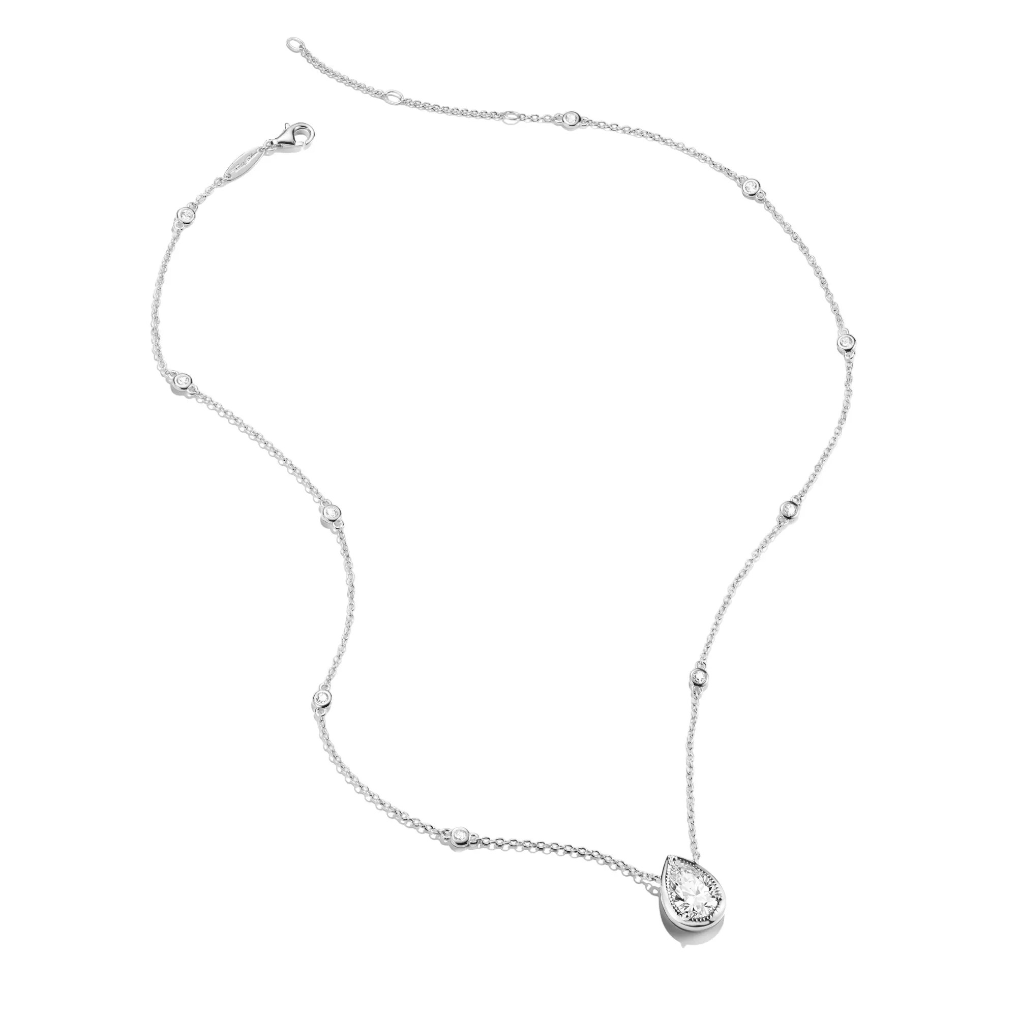 Thomas Sabo ELYNDRA - Halskette - 50 cm - Sterling Silber recy. & Zirkonia – Ansicht 2