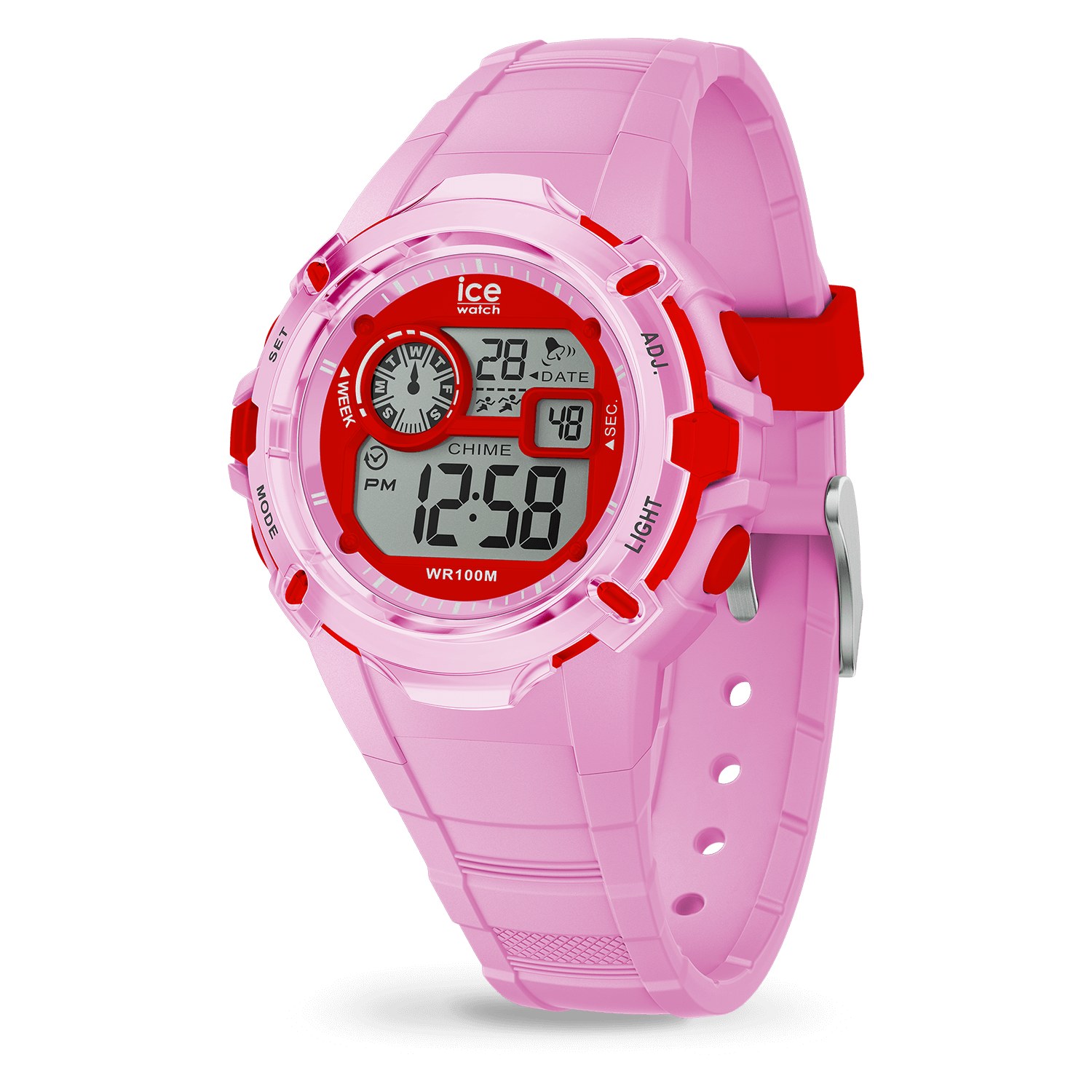 Ice-Watch ICE digit explorer Rosa Rot - Rosa Rot - Small – Ansicht 2