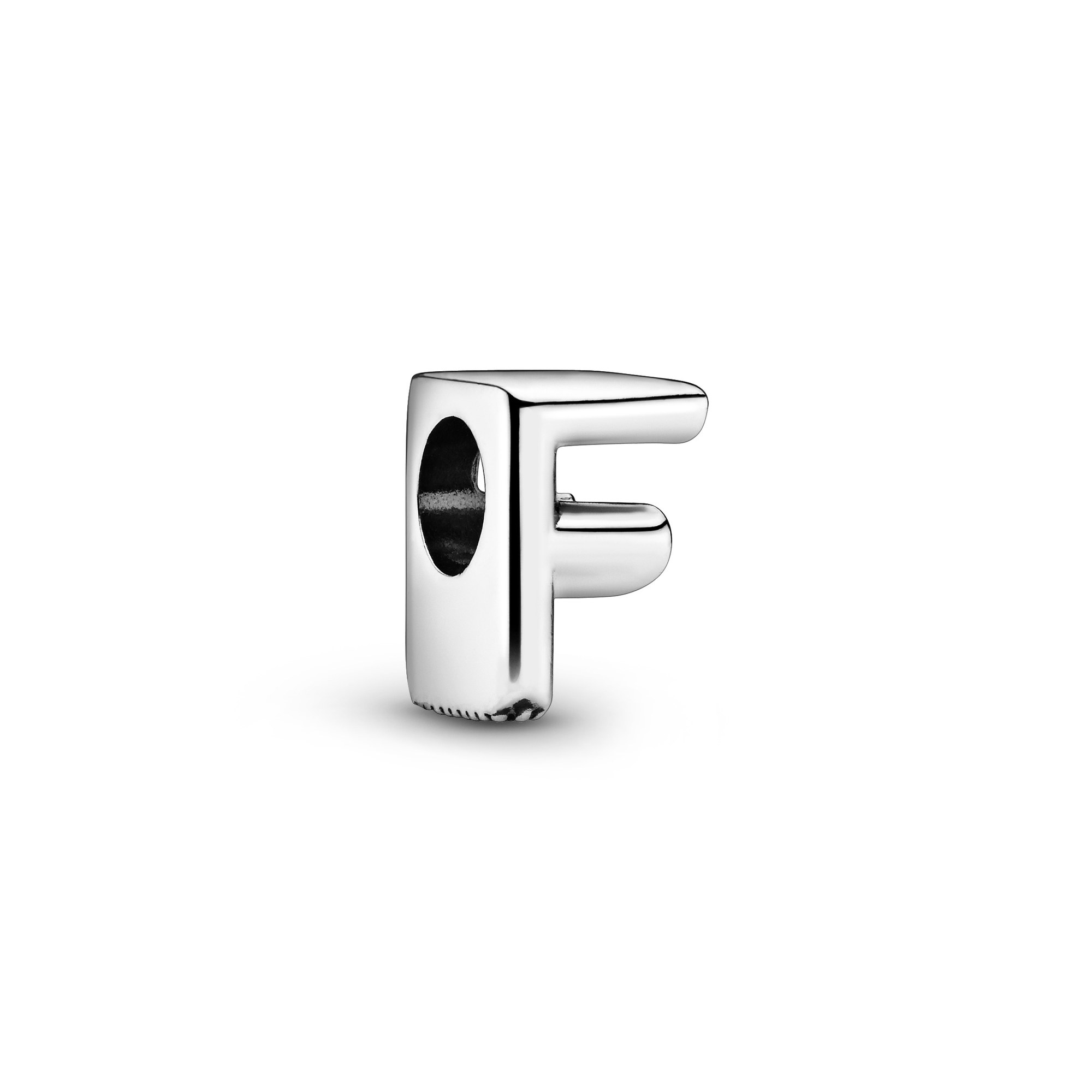 PANDORA Charm - Buchstabe F - Letter F - 925 Sterling Silber