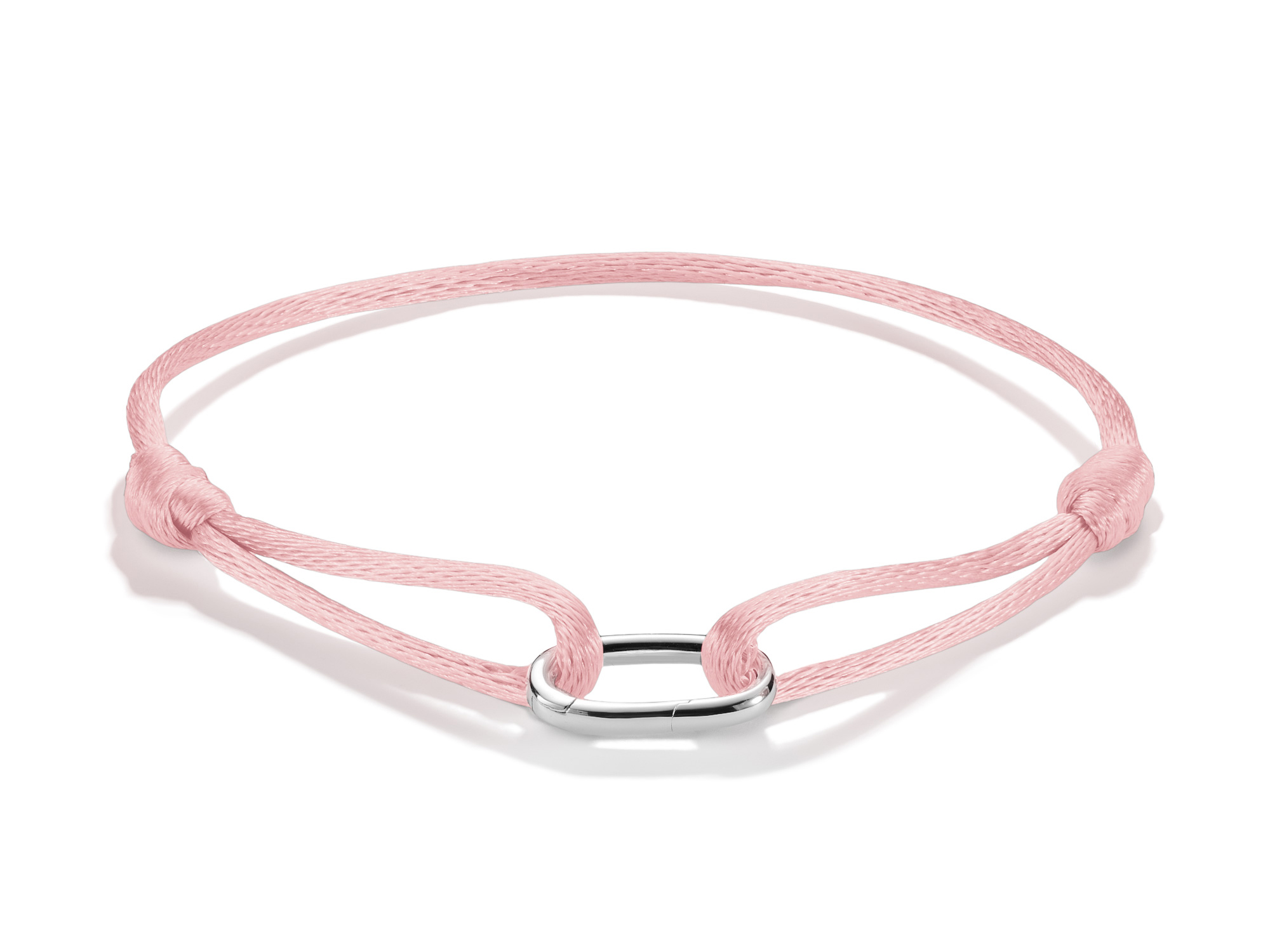Thomas Sabo Connect - C1210-001-9-L24V Charm Armband 14-24 cm - Sterling Silber - Pink