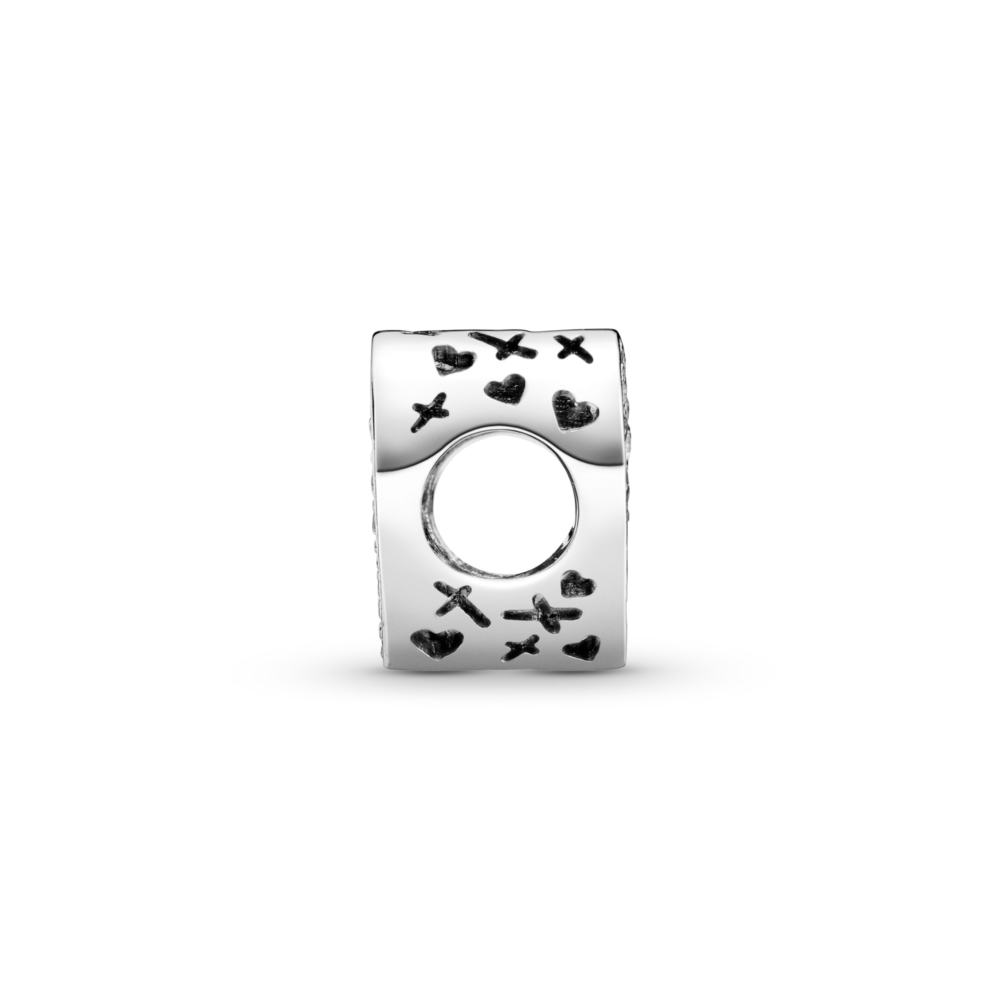 Pandora Silber - Zirkonia - Charm - Heart - Herz - Zirkonia – Ansicht 4