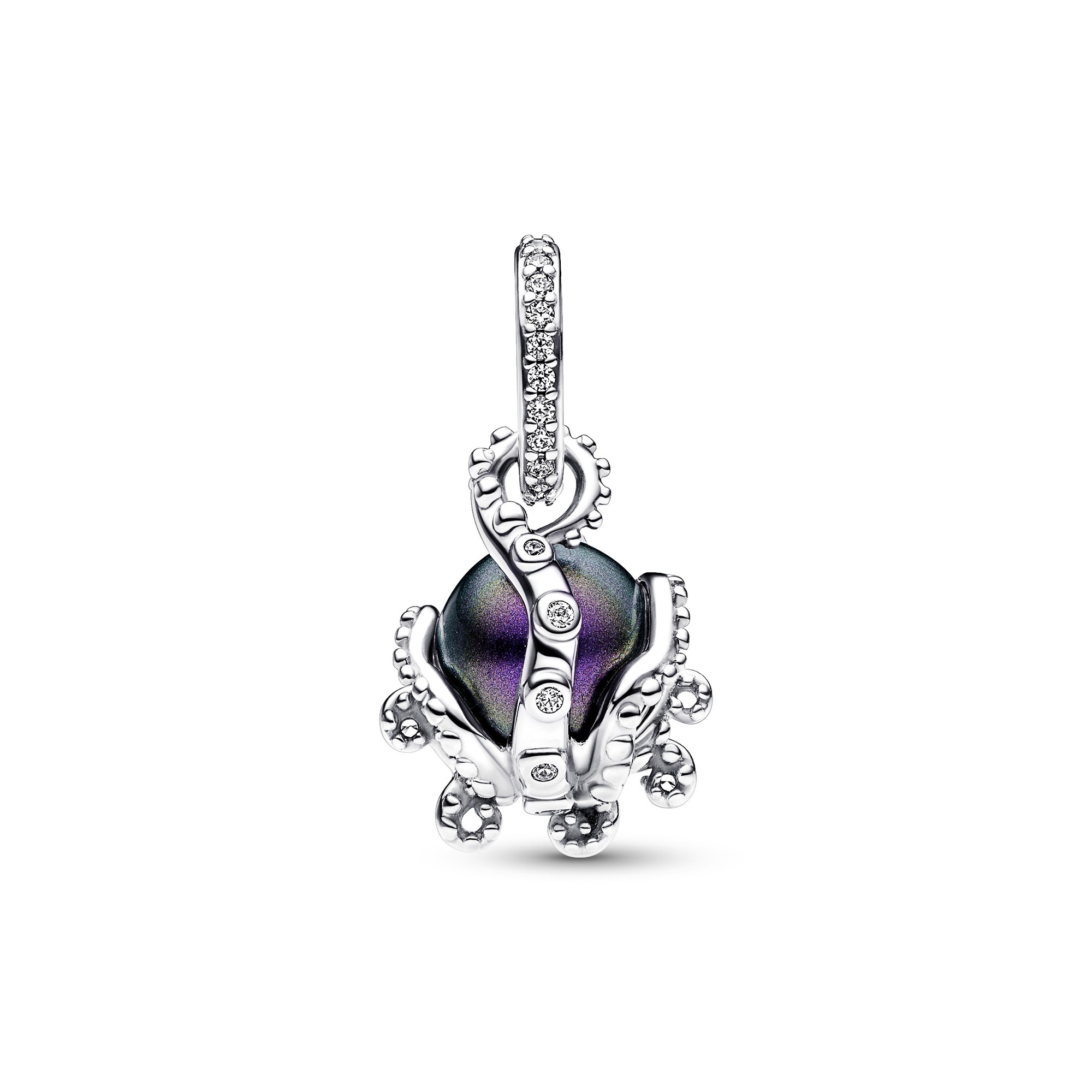 Pandora Disney Arielle die Meerjungfrau Ursula Charm-Anhänger - Sterling Silber Ansicht 2 – Ansicht 2