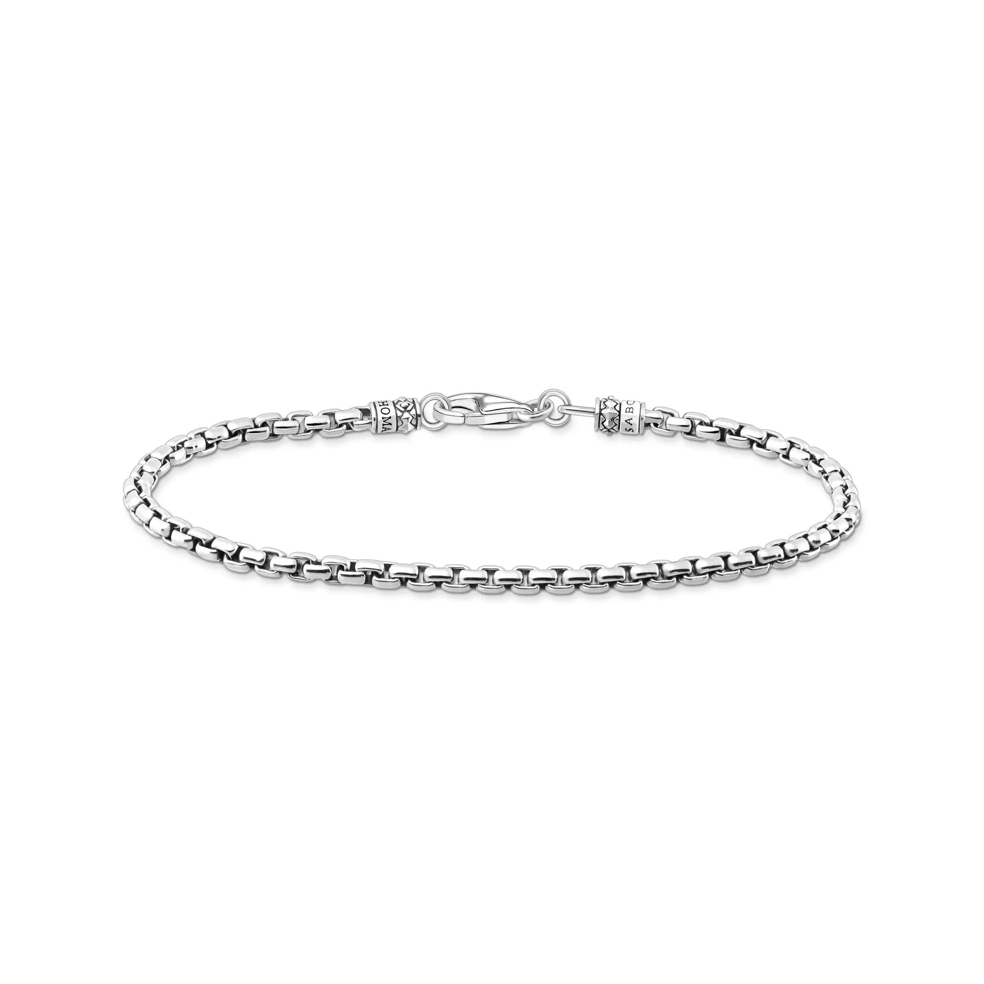 Thomas Sabo Armband - Silber geschw. - silberfarben - 16 cm