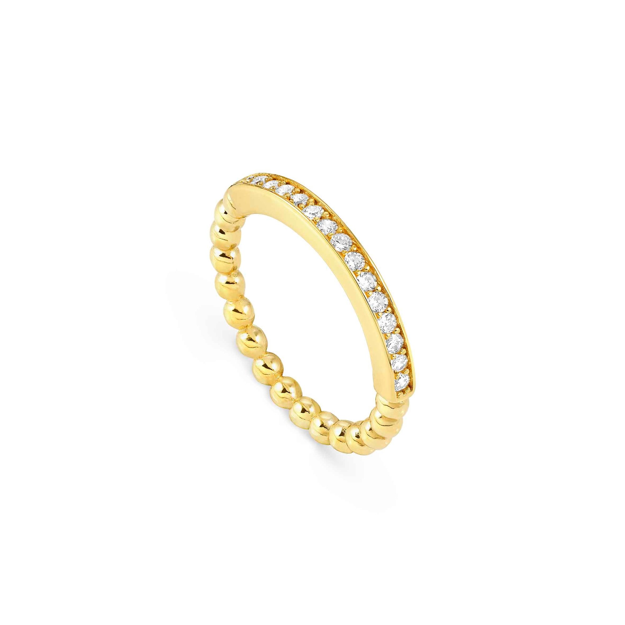 Nomination LoveCloud - Ring - Sterling Silber mit Goldauflage - Gr. 15