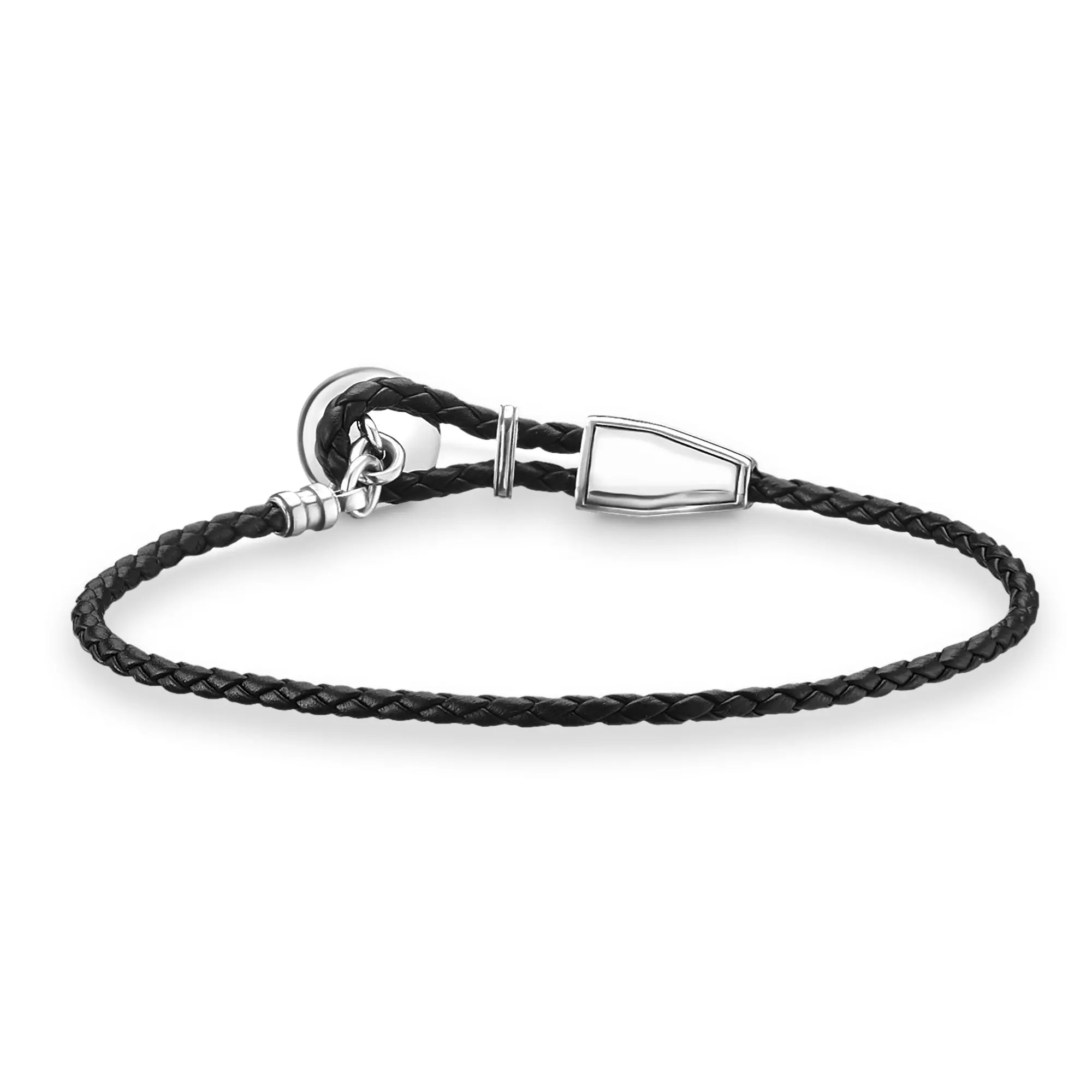 Thomas Sabo Lederarmband Coin – 14–25 cm – Ansicht 2