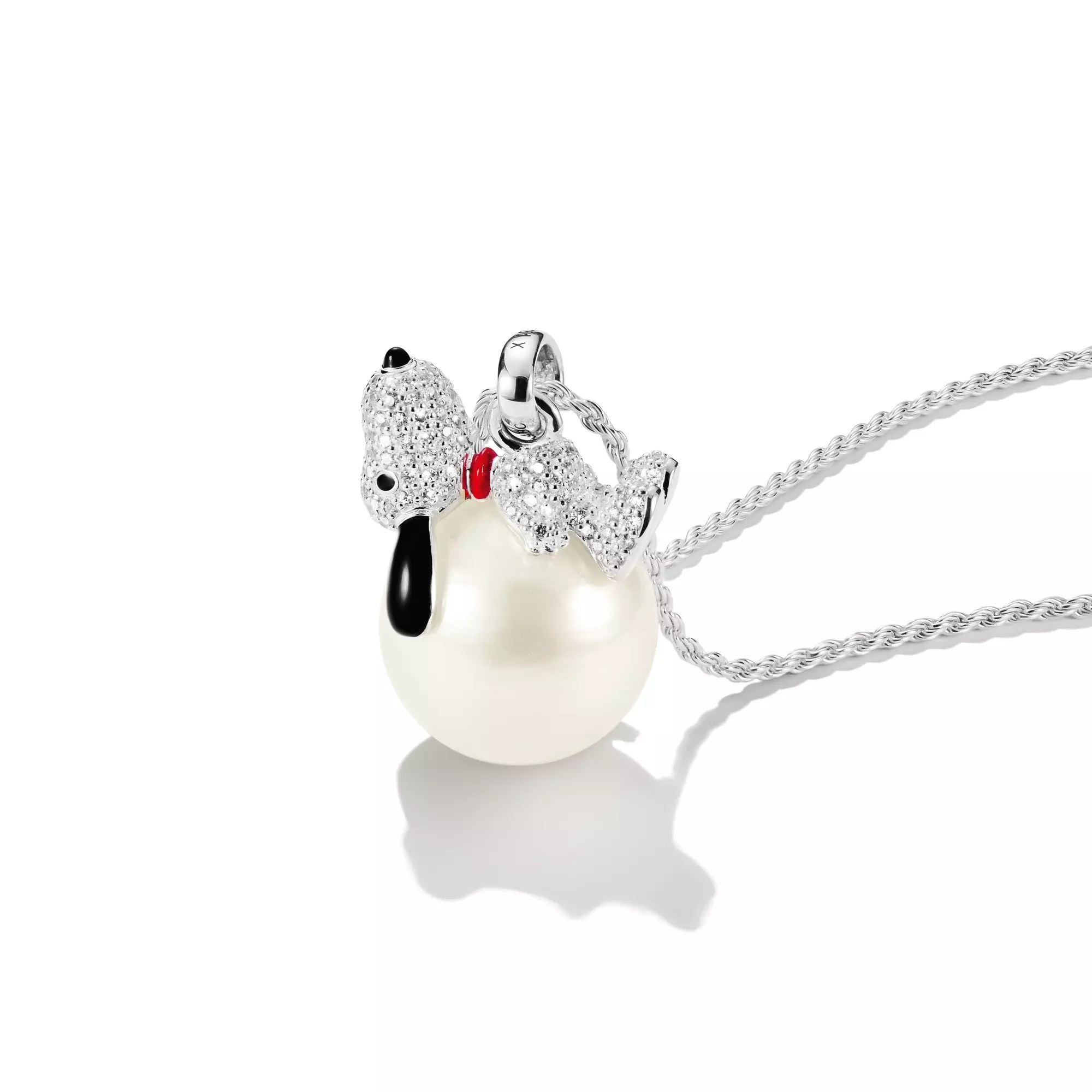 Thomas Sabo Peanuts Anhänger Snoopy auf Schneeball – Ansicht 2
