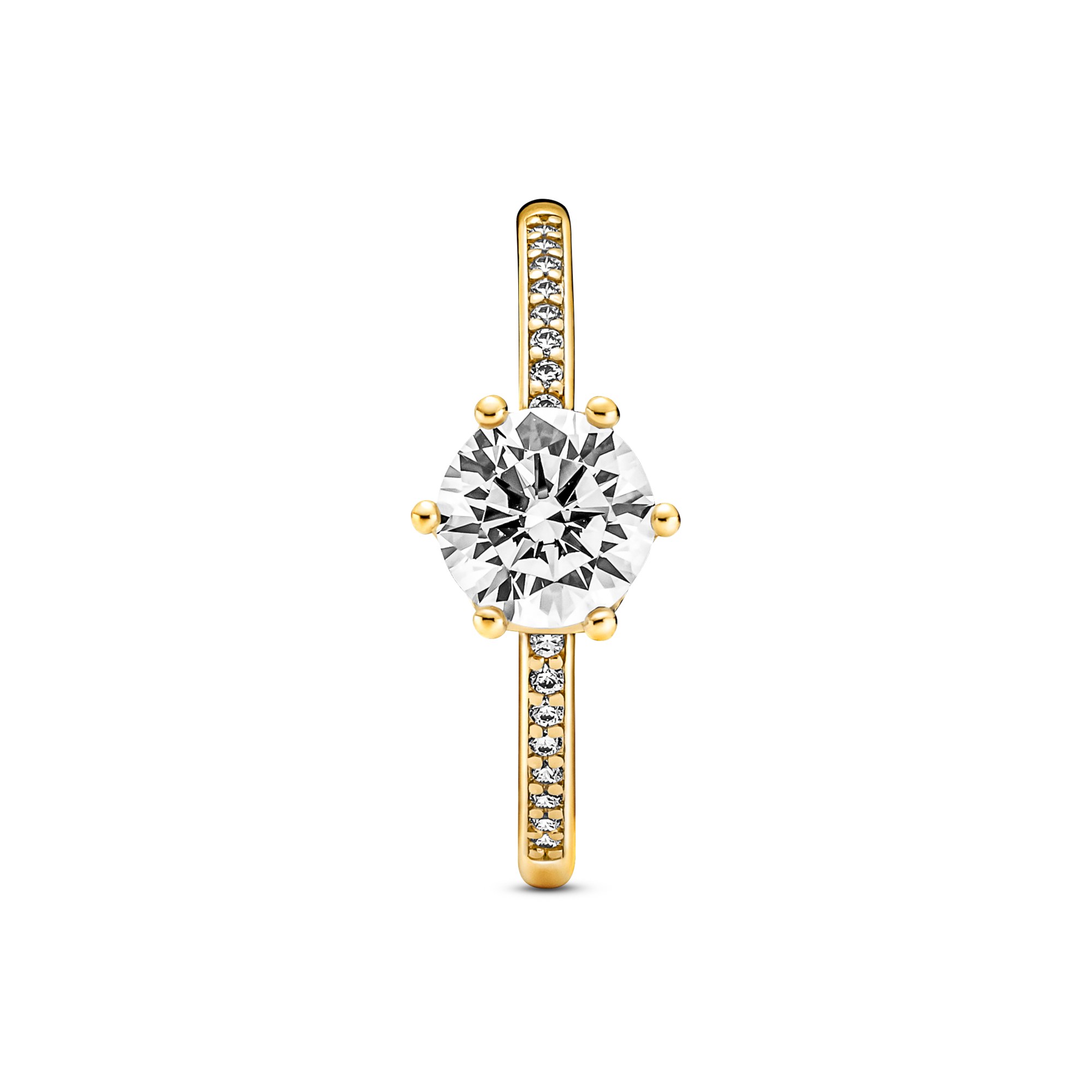 Pandora 168289C01 Ring - Gelbgold Verg. - Zirkonia – Ansicht 2