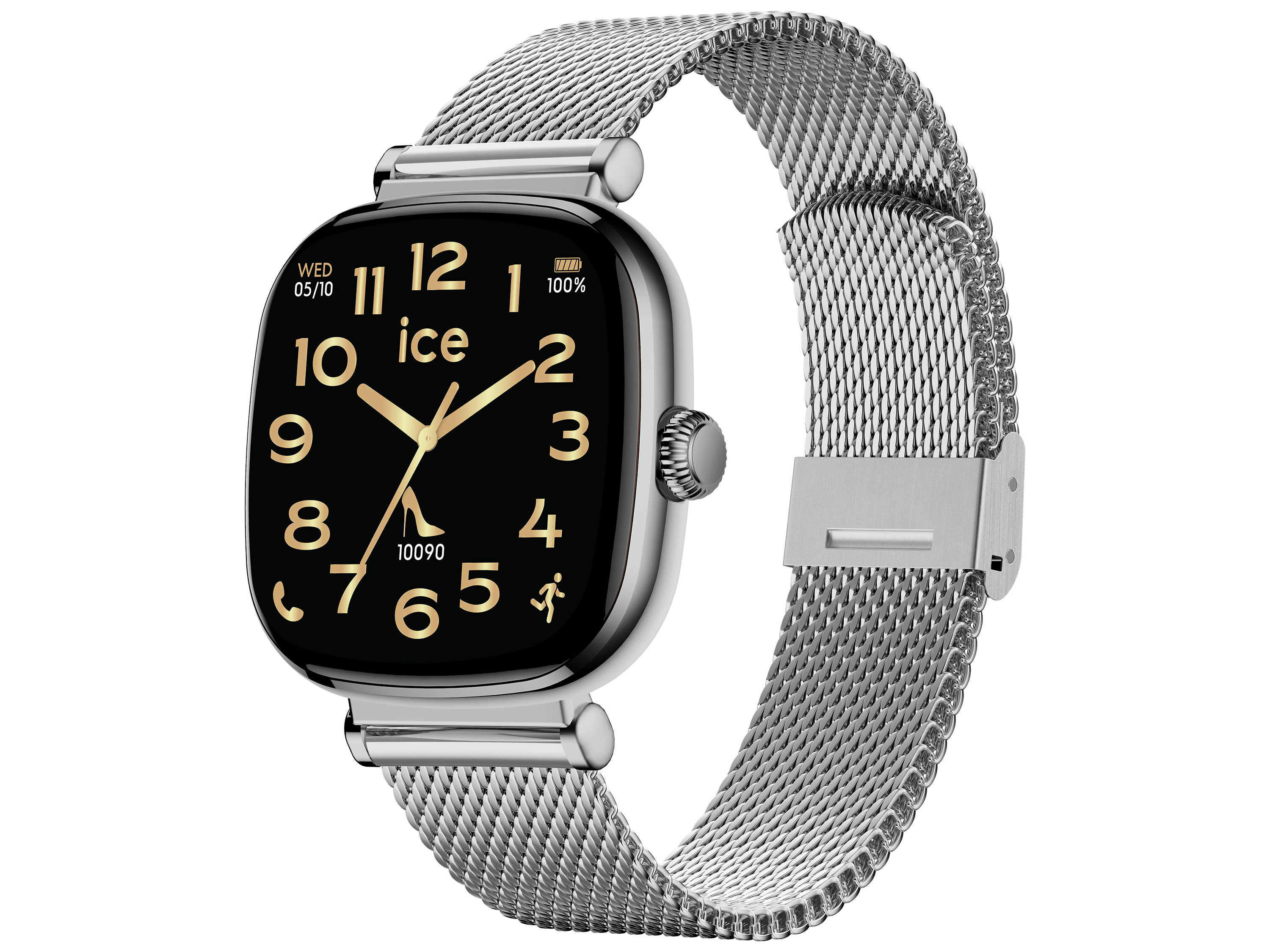 ICE Watch Uhr 025820 - ICE smart SQ 2.0 Silver - 1.7 Zoll