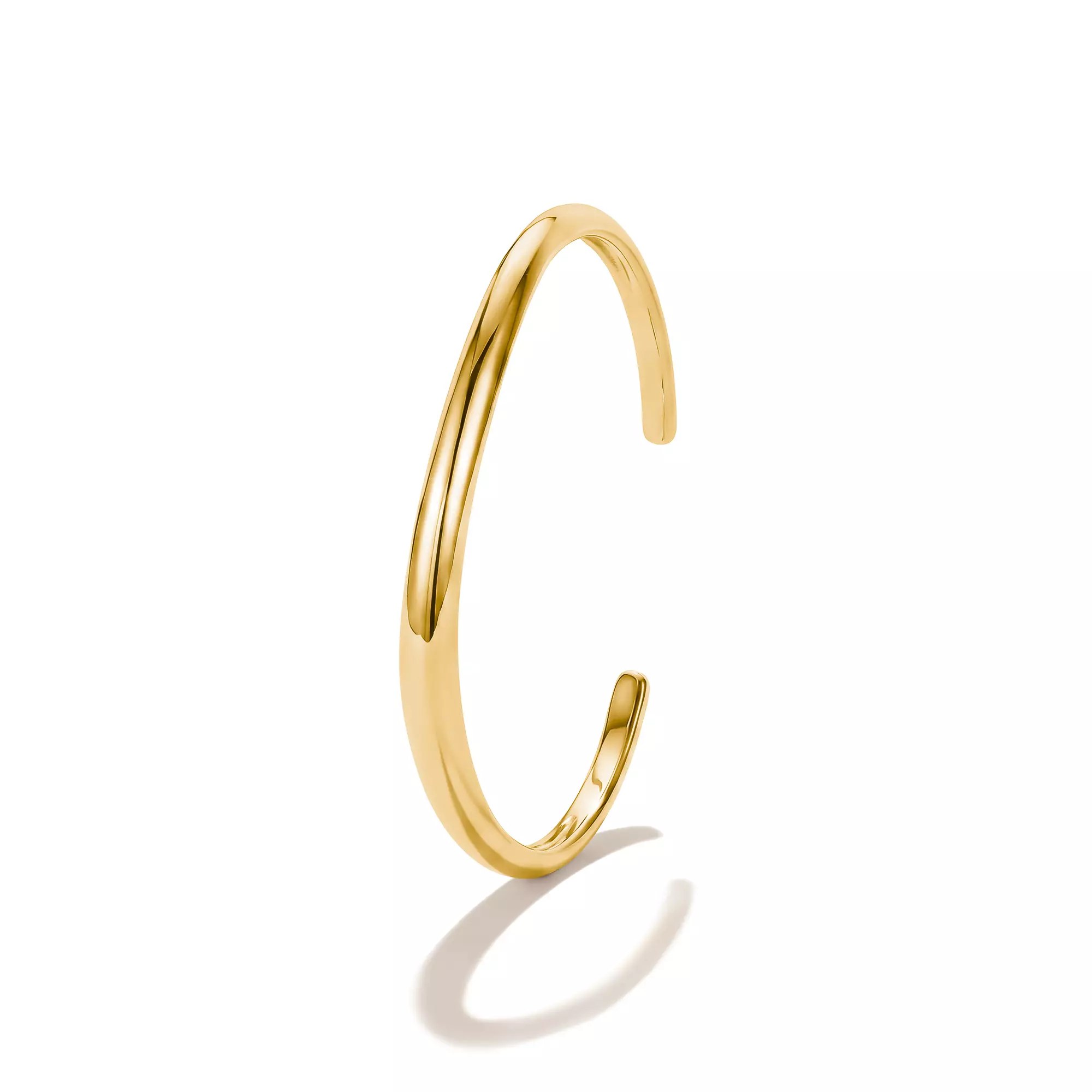 Thomas Sabo Fluid Elegance - Armreif - 17 cm - 18K Gelbgold-Vergoldung – Ansicht 2