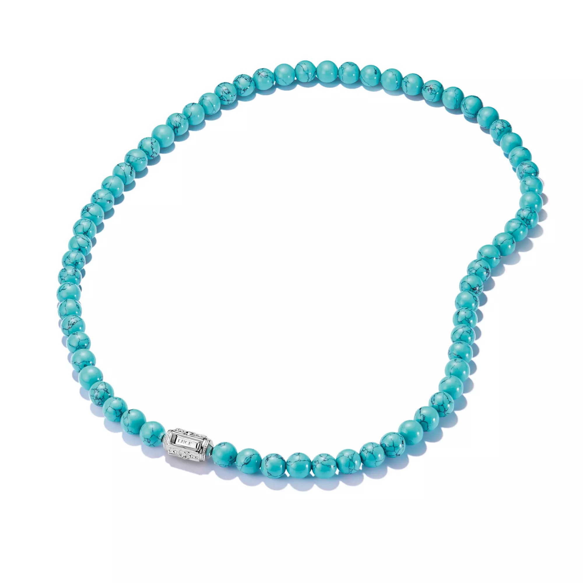 Thomas Sabo ELYNDRA Kette 55 cm - Sterling Silber & imit. Türkis & Zirkonia - Türkis – Ansicht 3