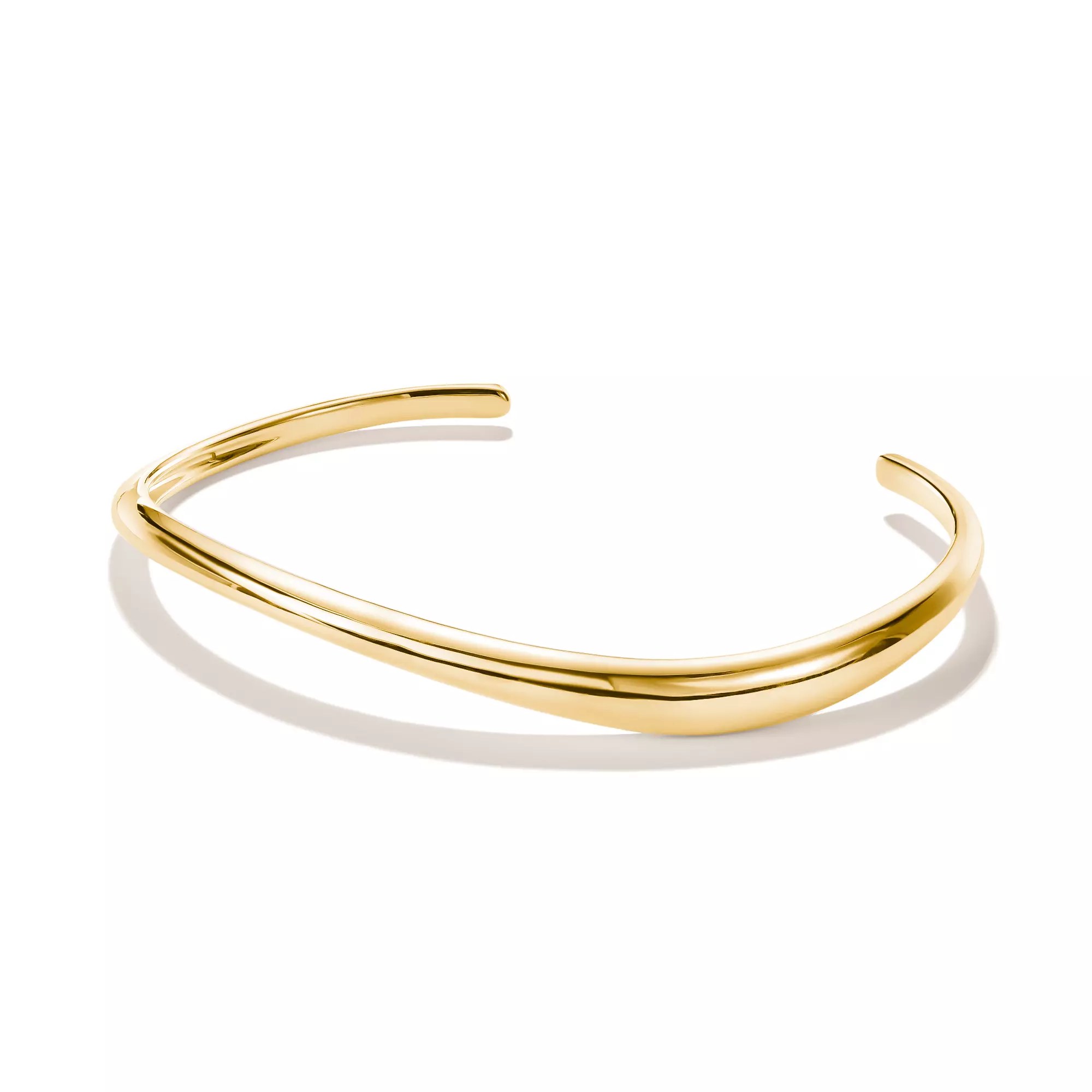 Thomas Sabo Fluid Elegance - Armreif - 17 cm - 18K Gelbgold-Vergoldung