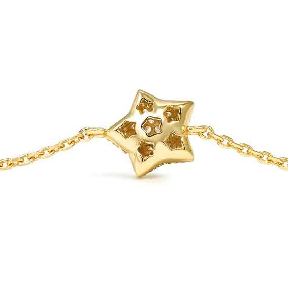 Nomination LIFEPOETRY Armband aus Sterling Silber & Zirkonia - Stern - vergoldet – Ansicht 4