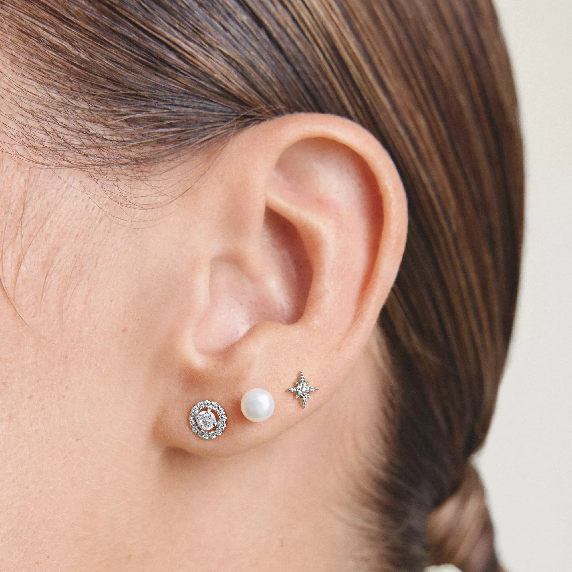 Thomas Sabo Ohrstecker Perlenohrstecker - 925 Sterling Silber - Süßwasserzuchtperle – Ansicht 5