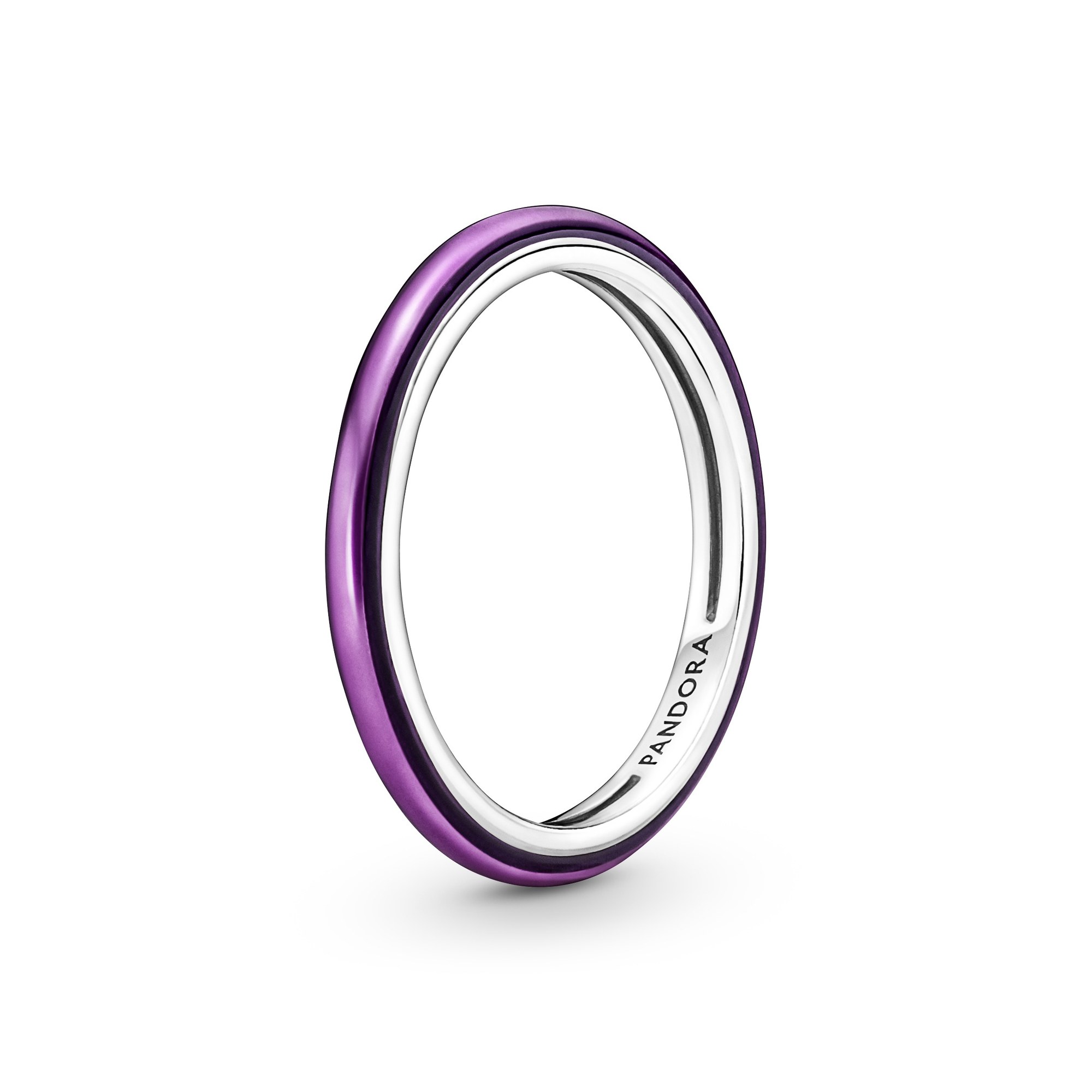 Pandora ME Ring - Sterling Silber - Emaille - Lila