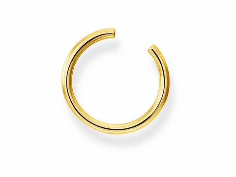 Ohrklemme von Thomas Sabo aus Silber und Gelbgold, elegantes Design, ideal für einen modischen Akzent, vielseitig kombinierbar und Teil der Earcuffs Kollektion.