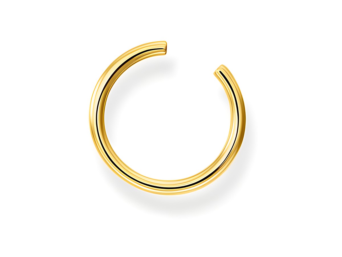 Ohrklemme von Thomas Sabo aus Silber und Gelbgold, elegantes Design, ideal für einen modischen Akzent, vielseitig kombinierbar und Teil der Earcuffs Kollektion.