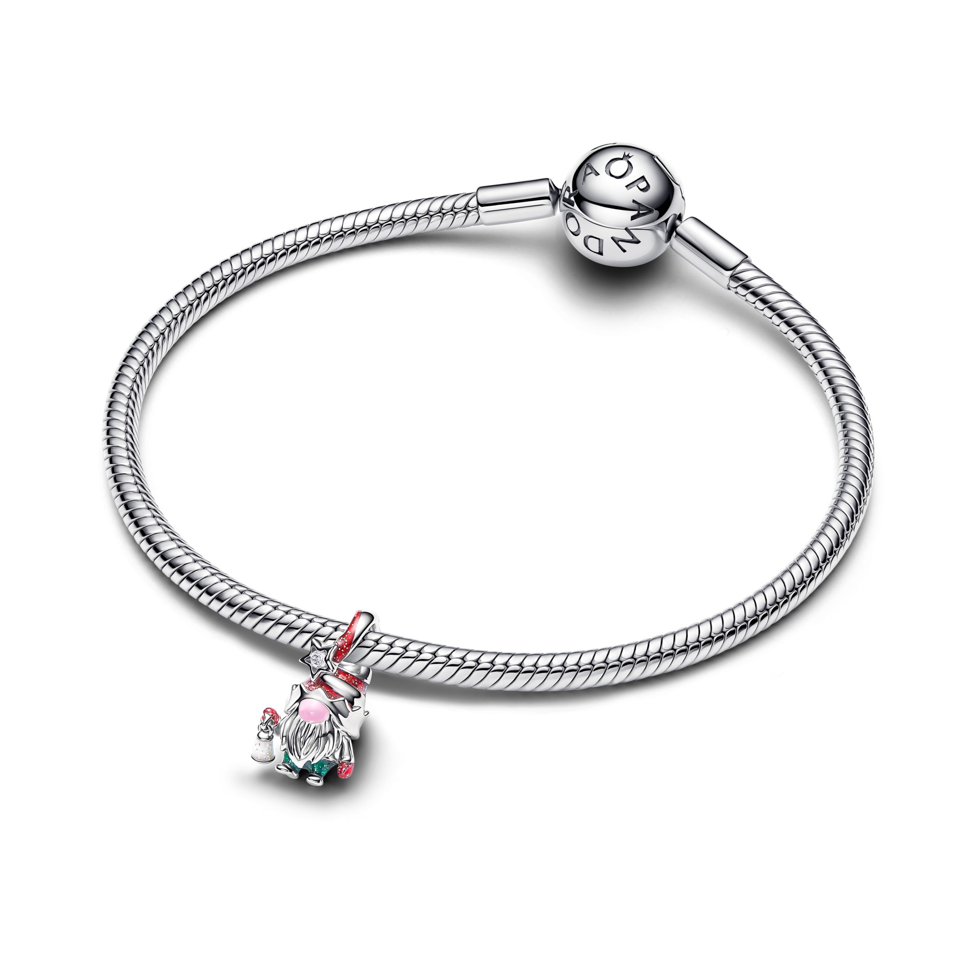 Pandora Moments - Charm Wichtel - Sterling Silber - leuchtet im Dunkeln – Ansicht 3