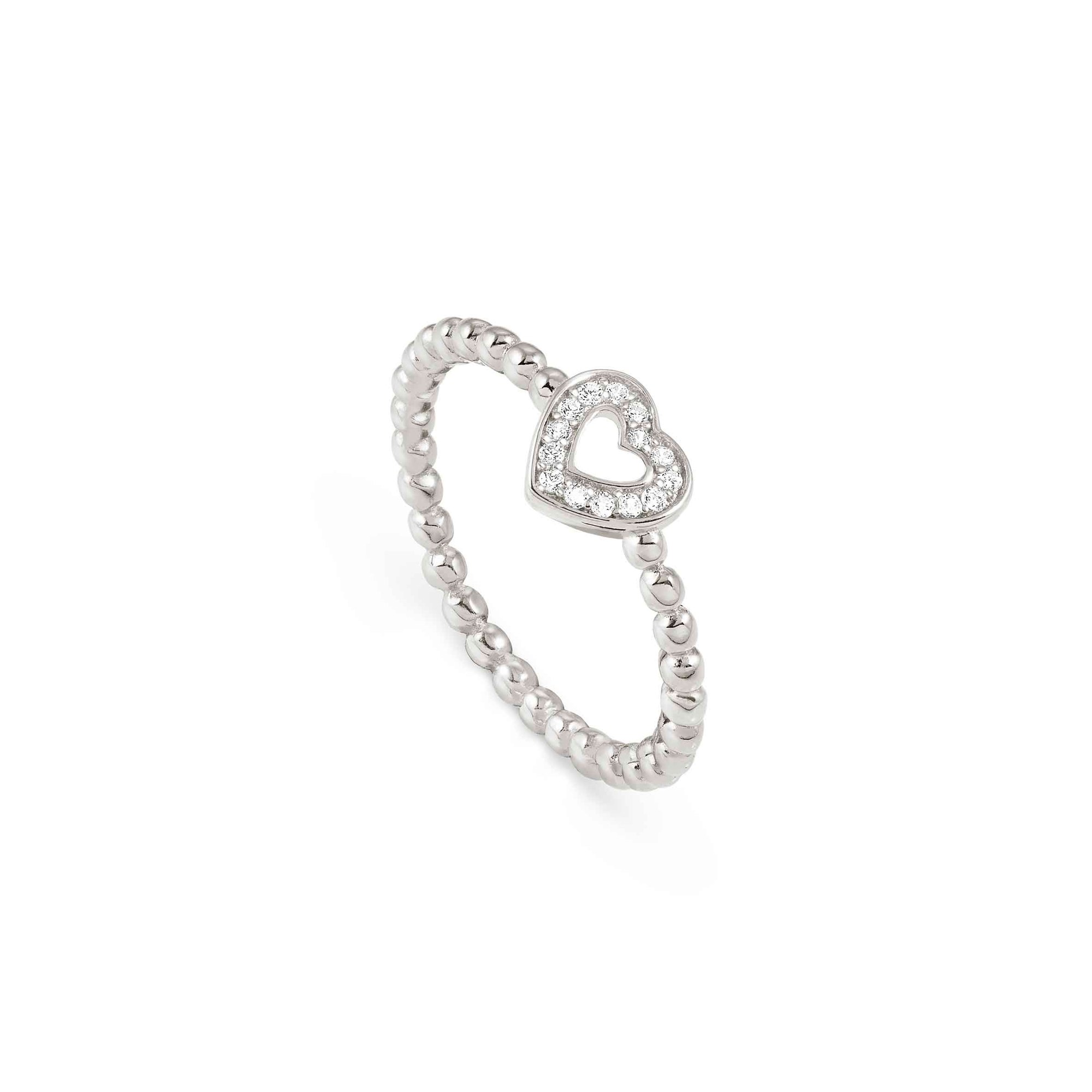 Nomination LoveCloud - Ring - Herz - Sterling Silber rhodiniert - Gr. 15