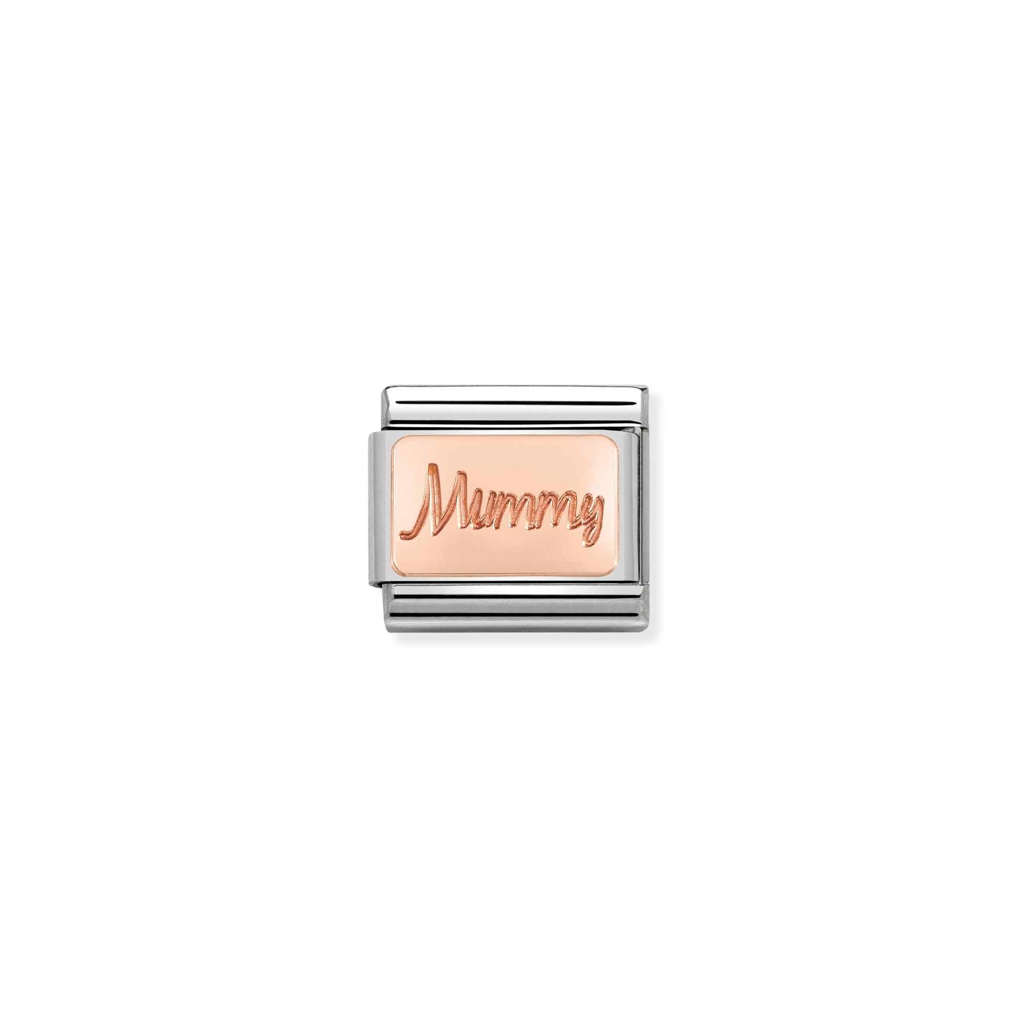 Nomination Composable Classic Charm Mummy - Edelstahl, Gold 375 Roségold