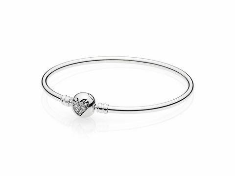 PANDORA - 596404CZ-19 - Armreif Winter-Herz - Armreif - Silber - 19 cm