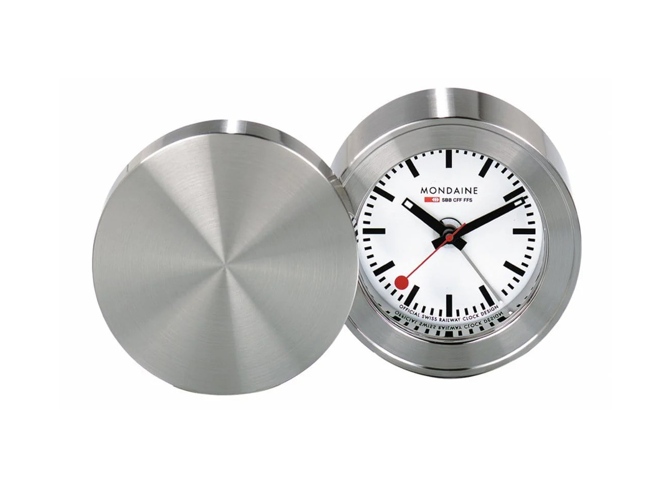 Mondaine SBB - Travel Alarm Clock - MSM.64410 - Unisex Reisewecker