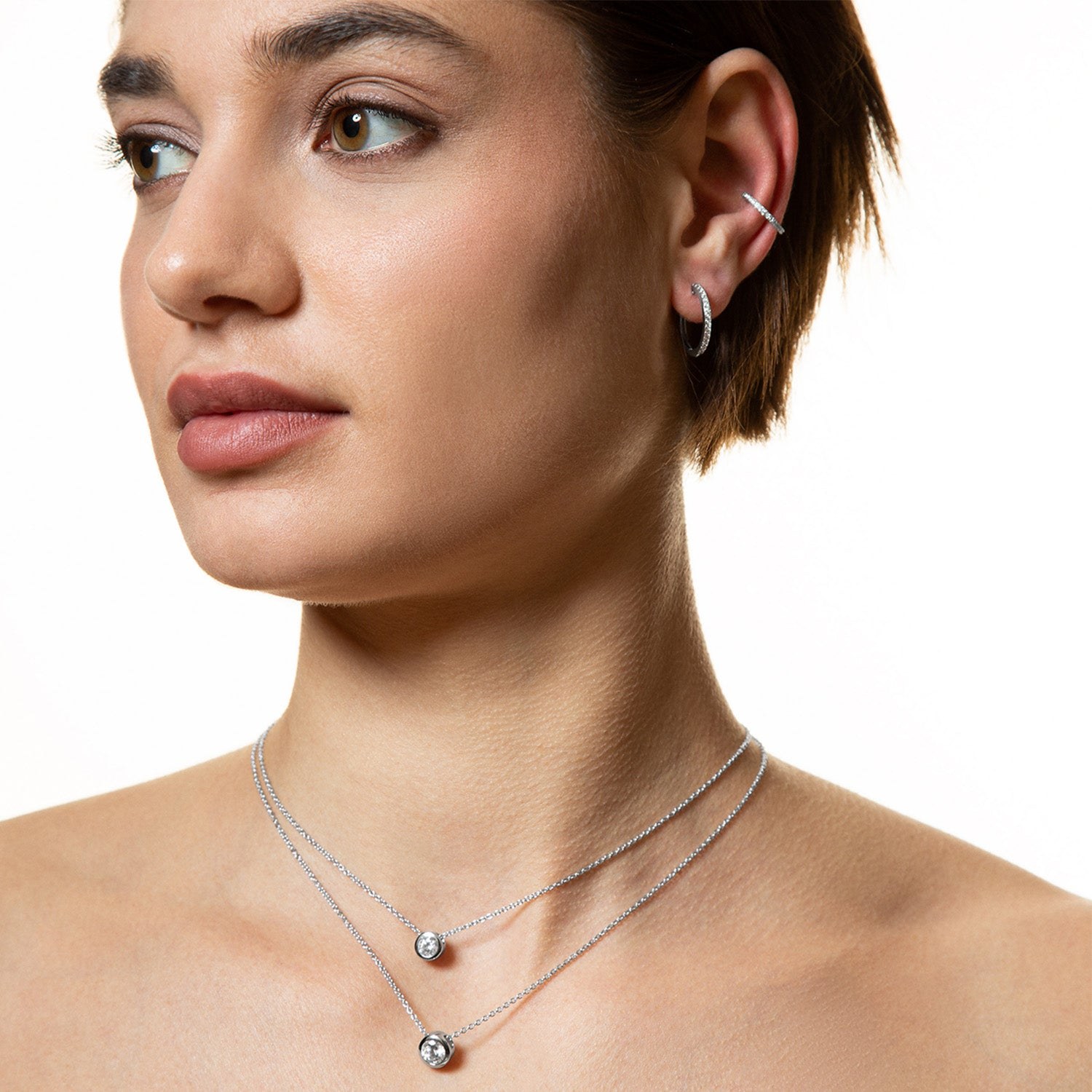 XENOX Sterling Silber Kette XS7282 - 40-45 cm - ZARGE SILBER - Ankerkette - Zarge – Ansicht 3